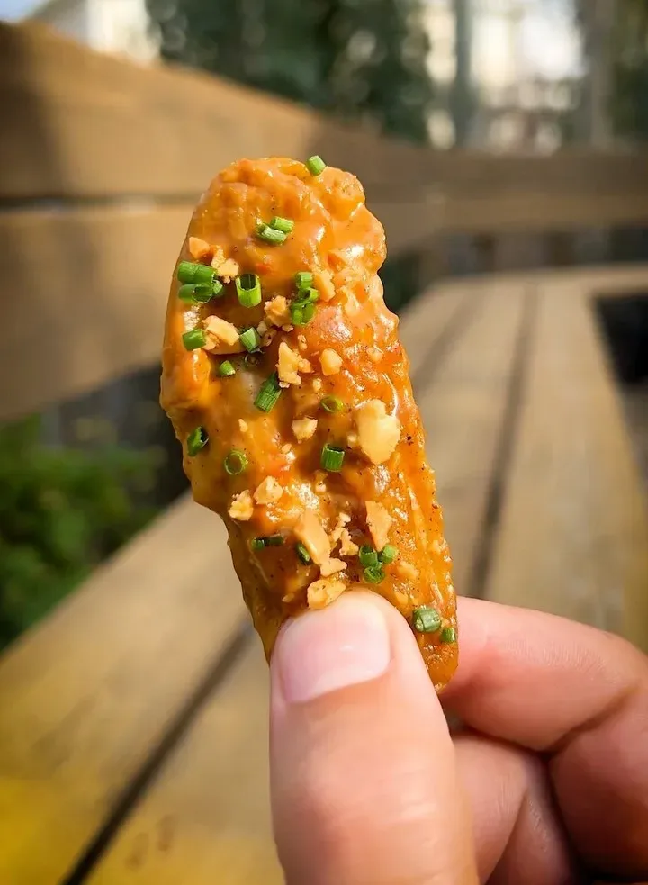 Thai Peanut Sauce Wings