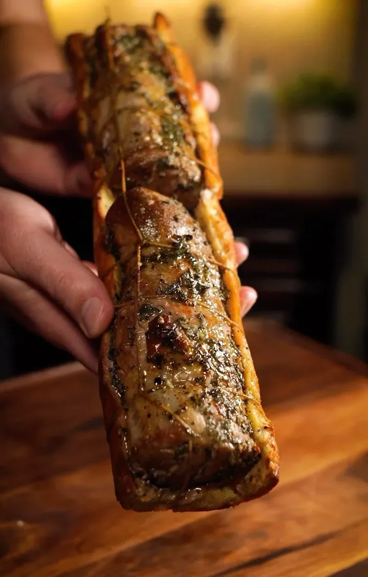 Garlic Tuscan Pork Tenderloin