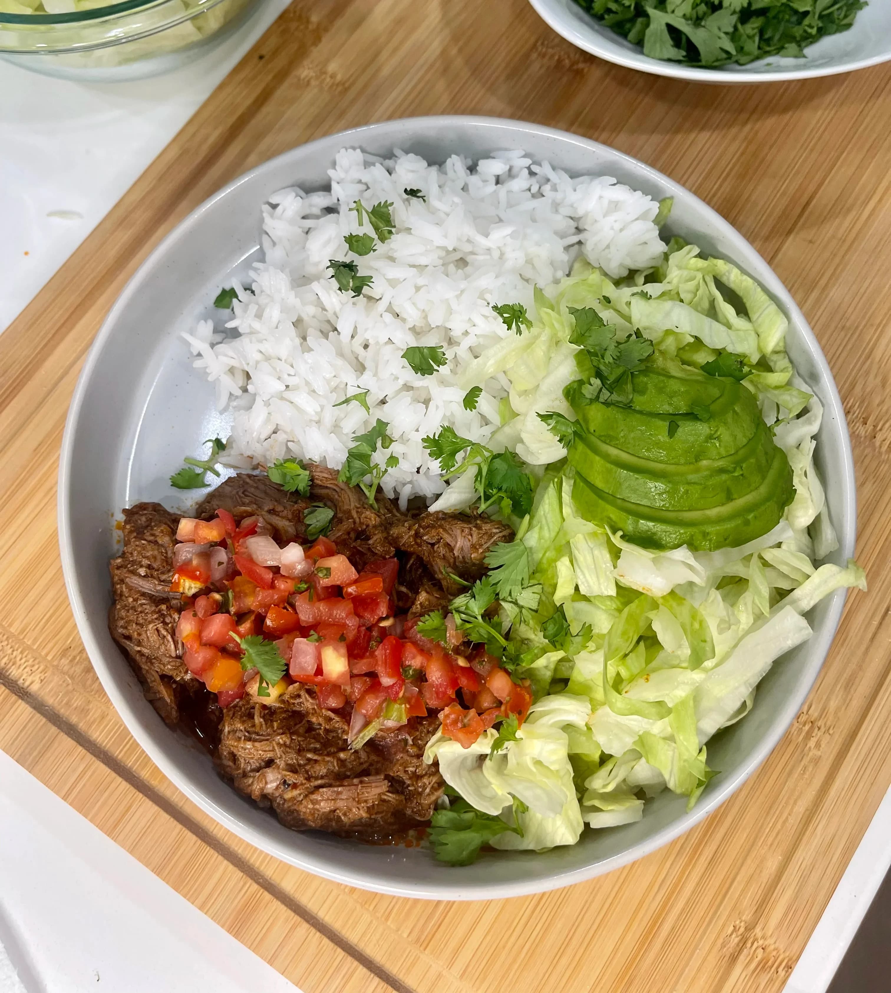 5-Minute Beef Birria Bowls