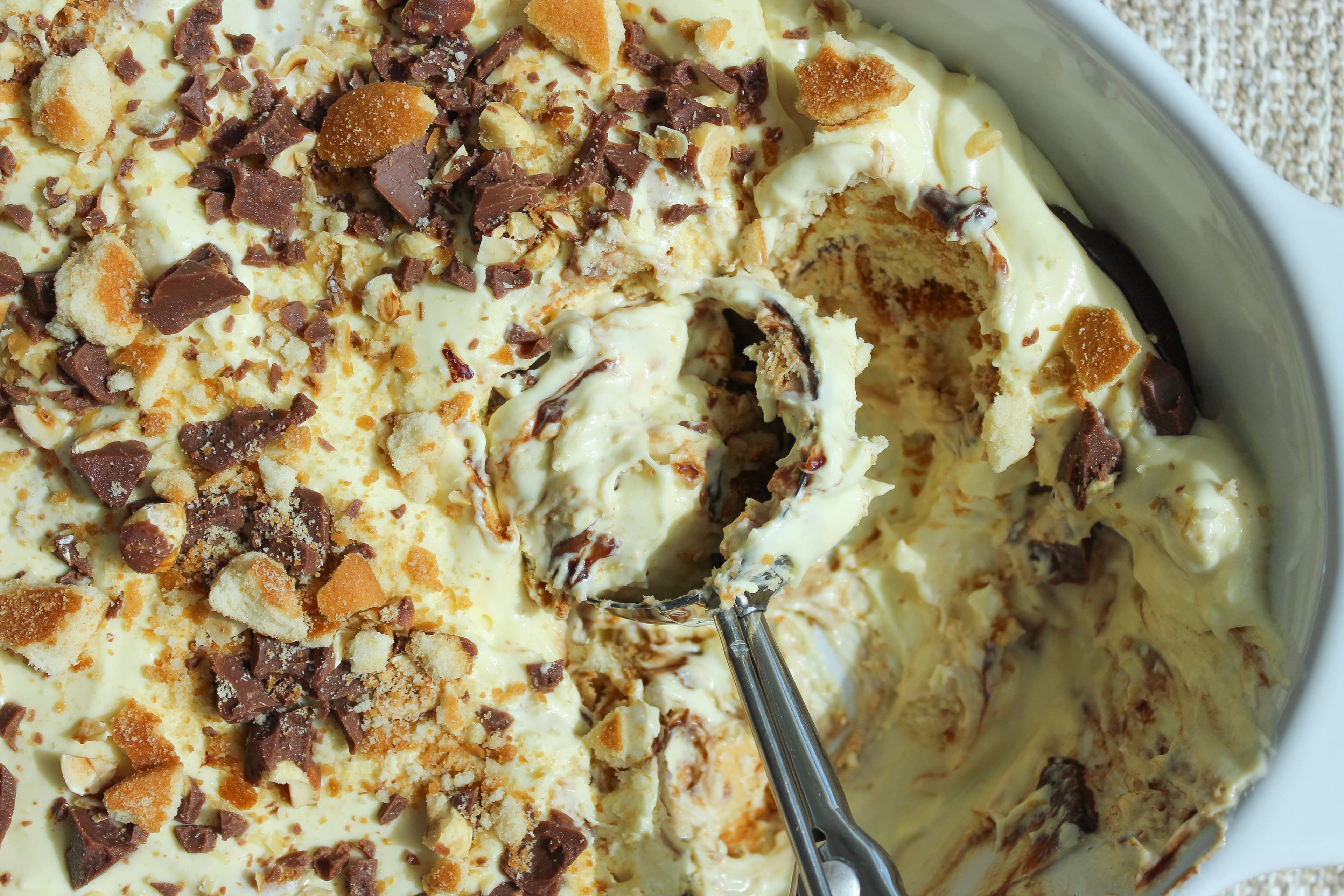 Nutella Banana Pudding
