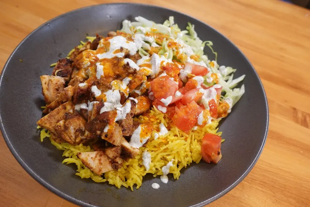 Halal Cart Chicken Over Rice