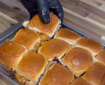 Bang Bang Shrimp Po Boy Sliders