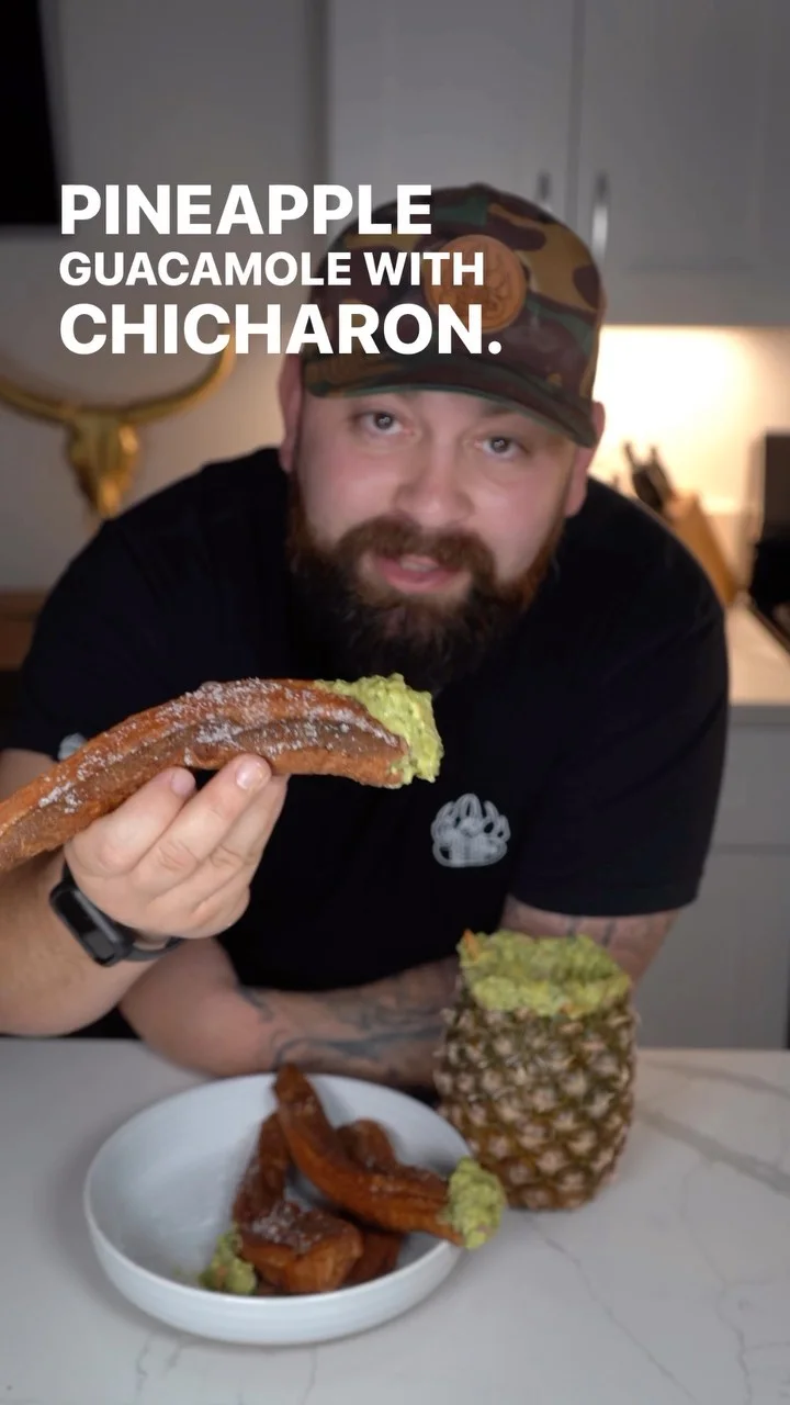 Chicharron w/Pineapple Guacamole