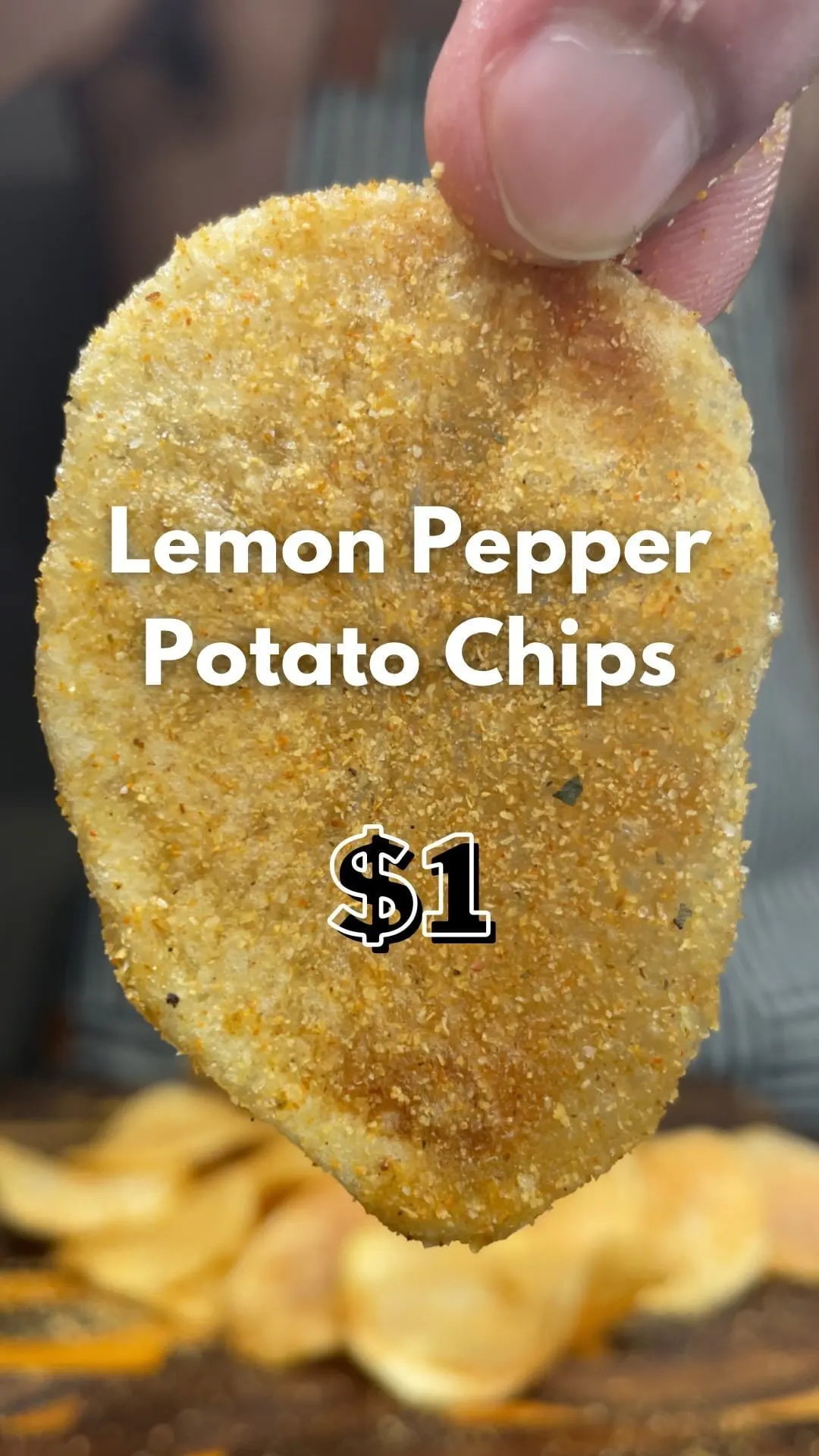 Lemon Pepper Potato Chips