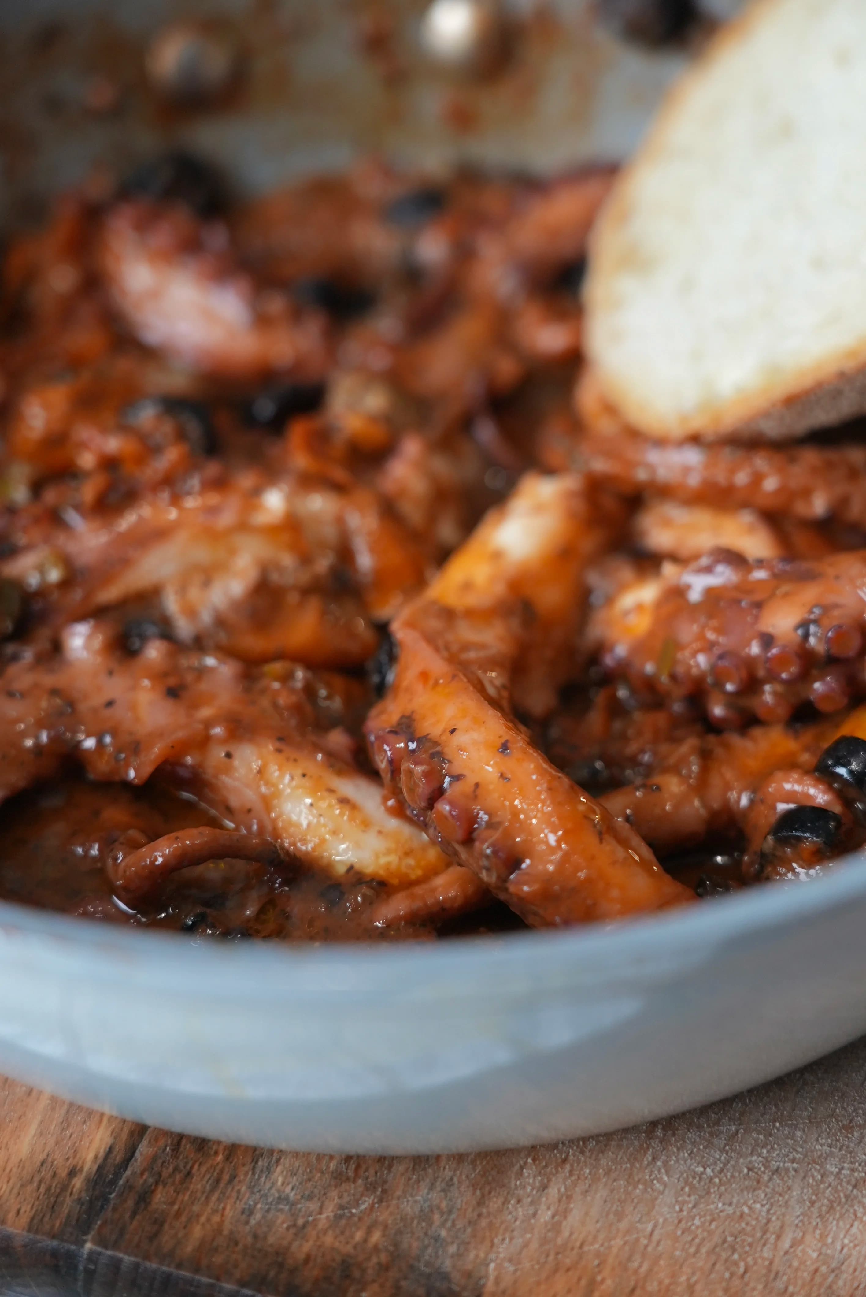 Octopus in Tomato Sauce