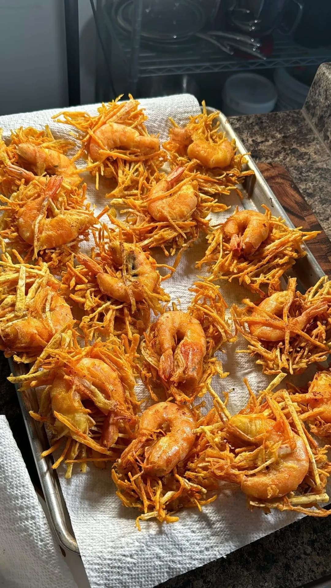 Banh Tom (Viet Shrimp Fritters)