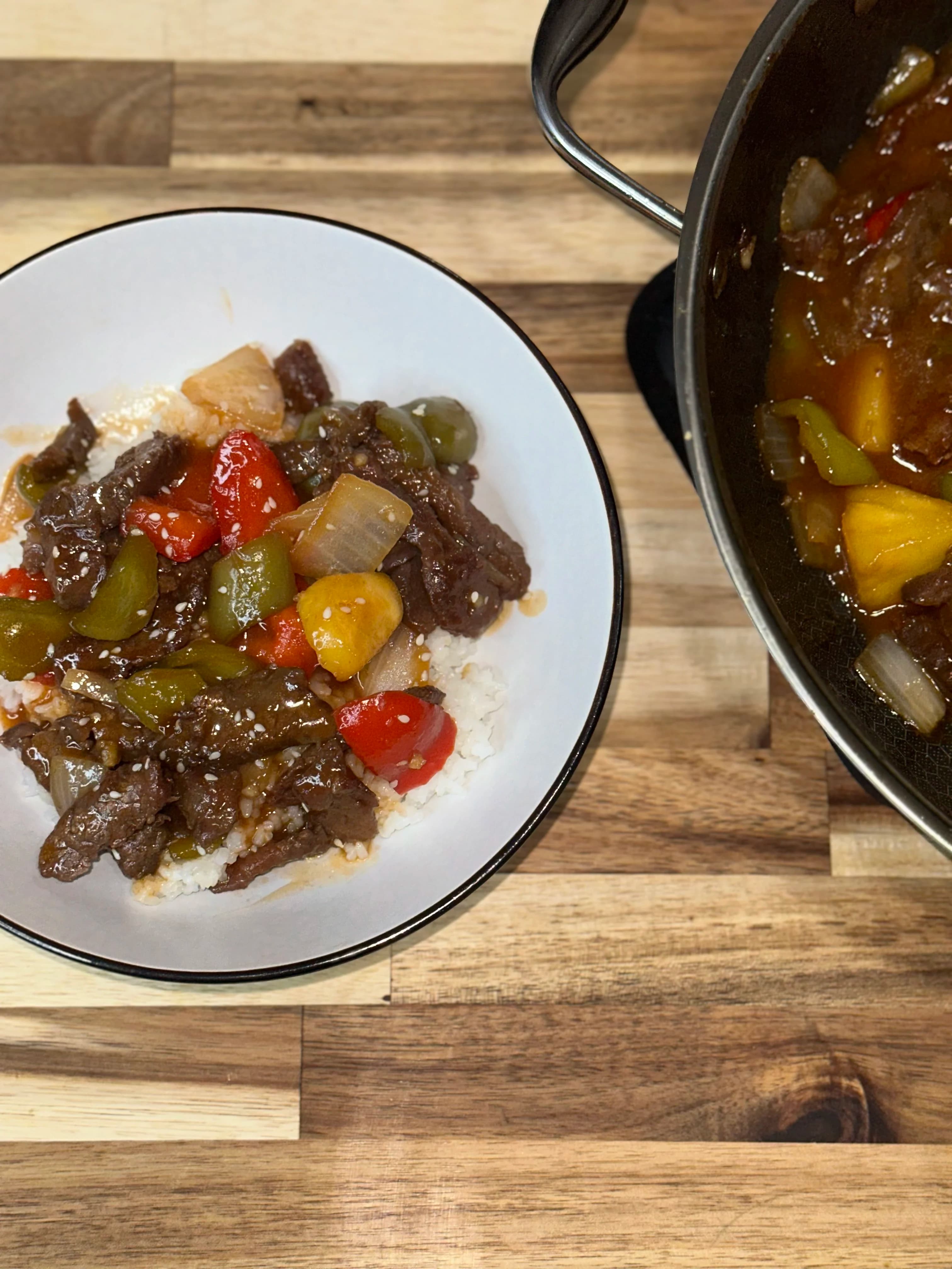 Sweet and Sour Beef