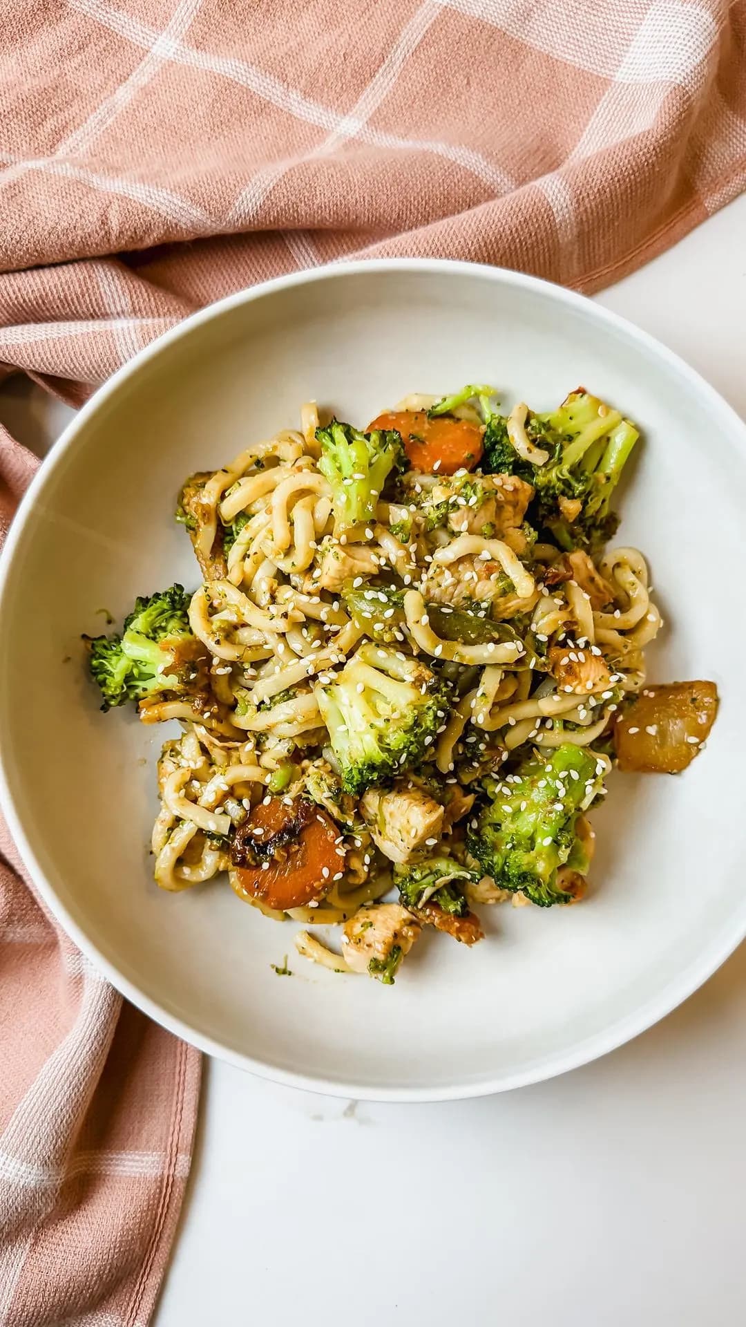 Trader Joe's Easy 4 Ingredient Peanut Noodle Stir Fry