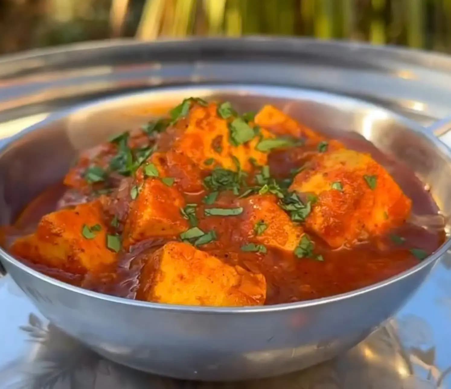 Paneer vindaloo