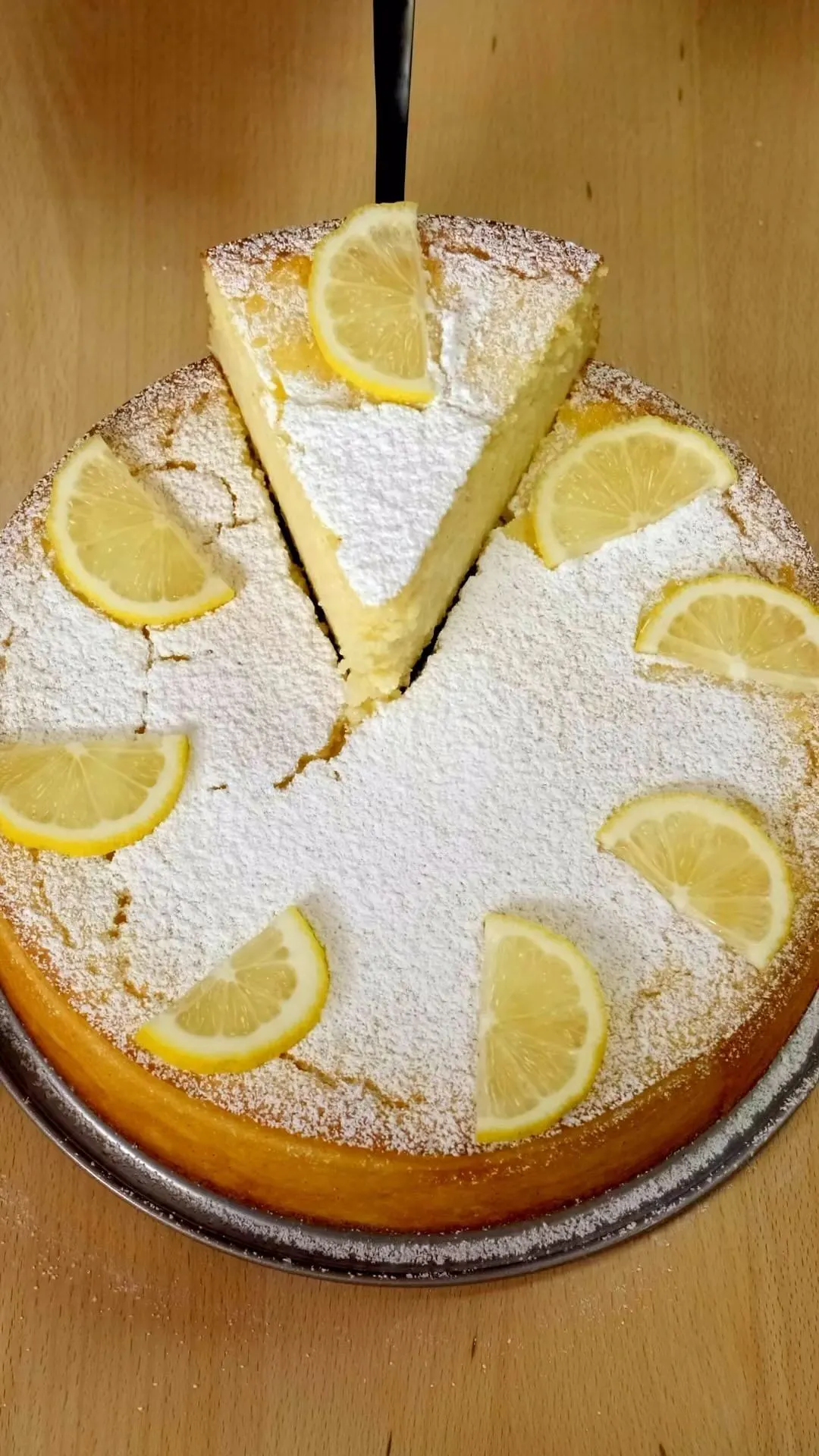 Lemon Ricotta Semolina Cake🍋