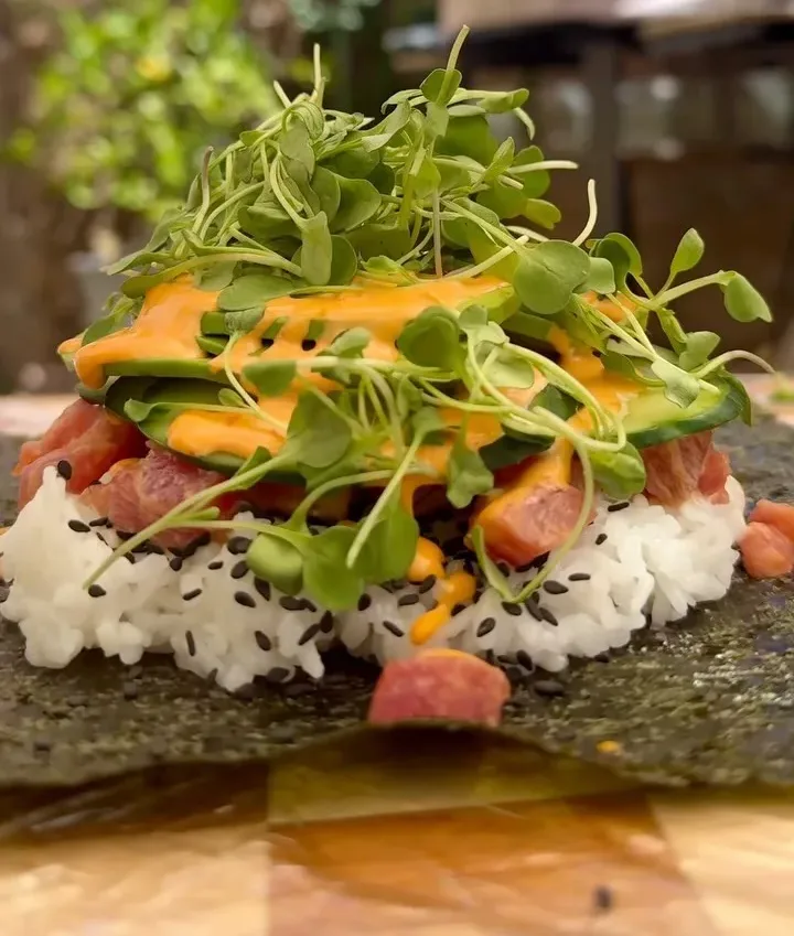 Spicy Tuna Onigirazu