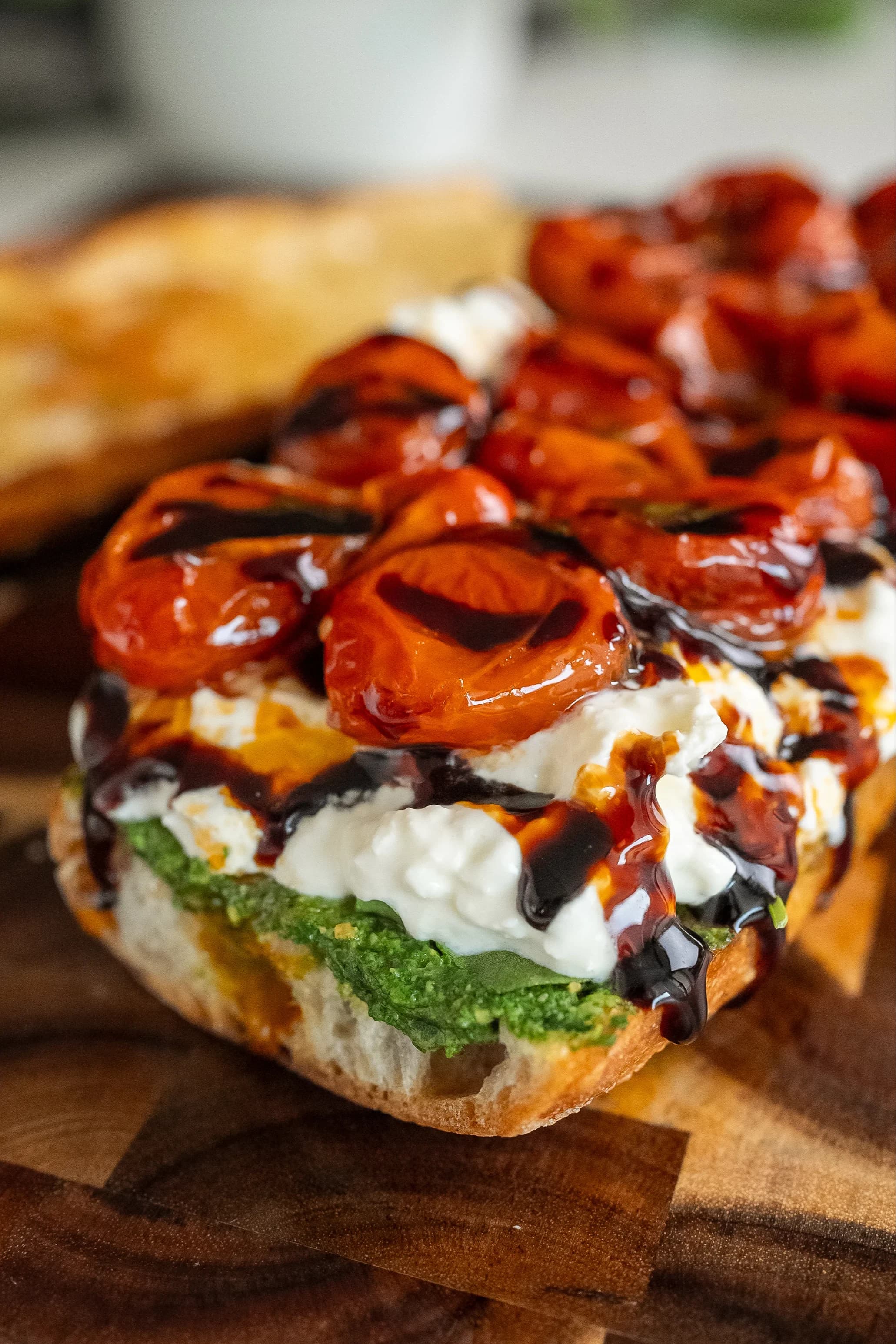 Burrata Caprese Sandwich with Cherry Tomato Confit