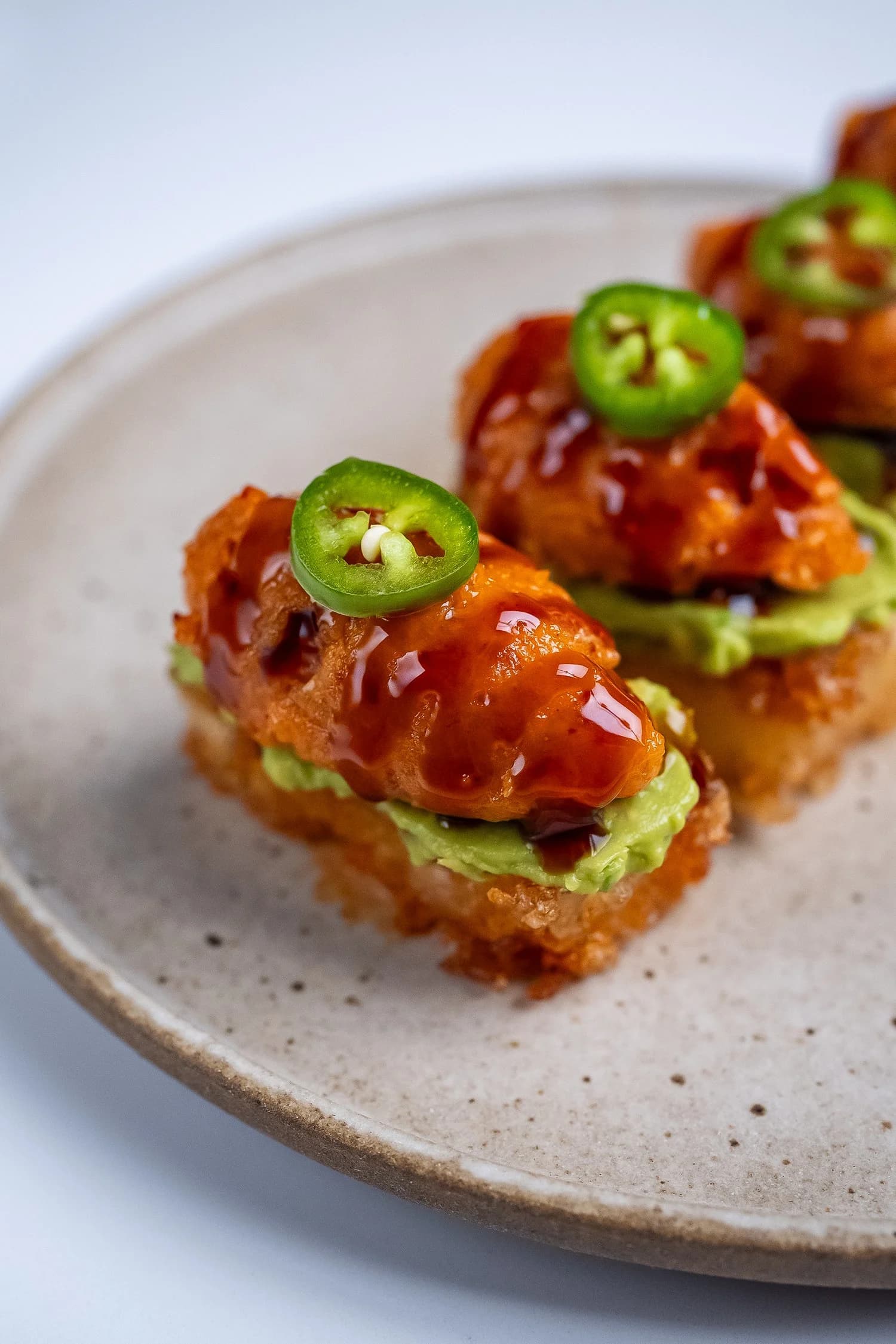 Spicy Tuna and Avocado Crispy Rice