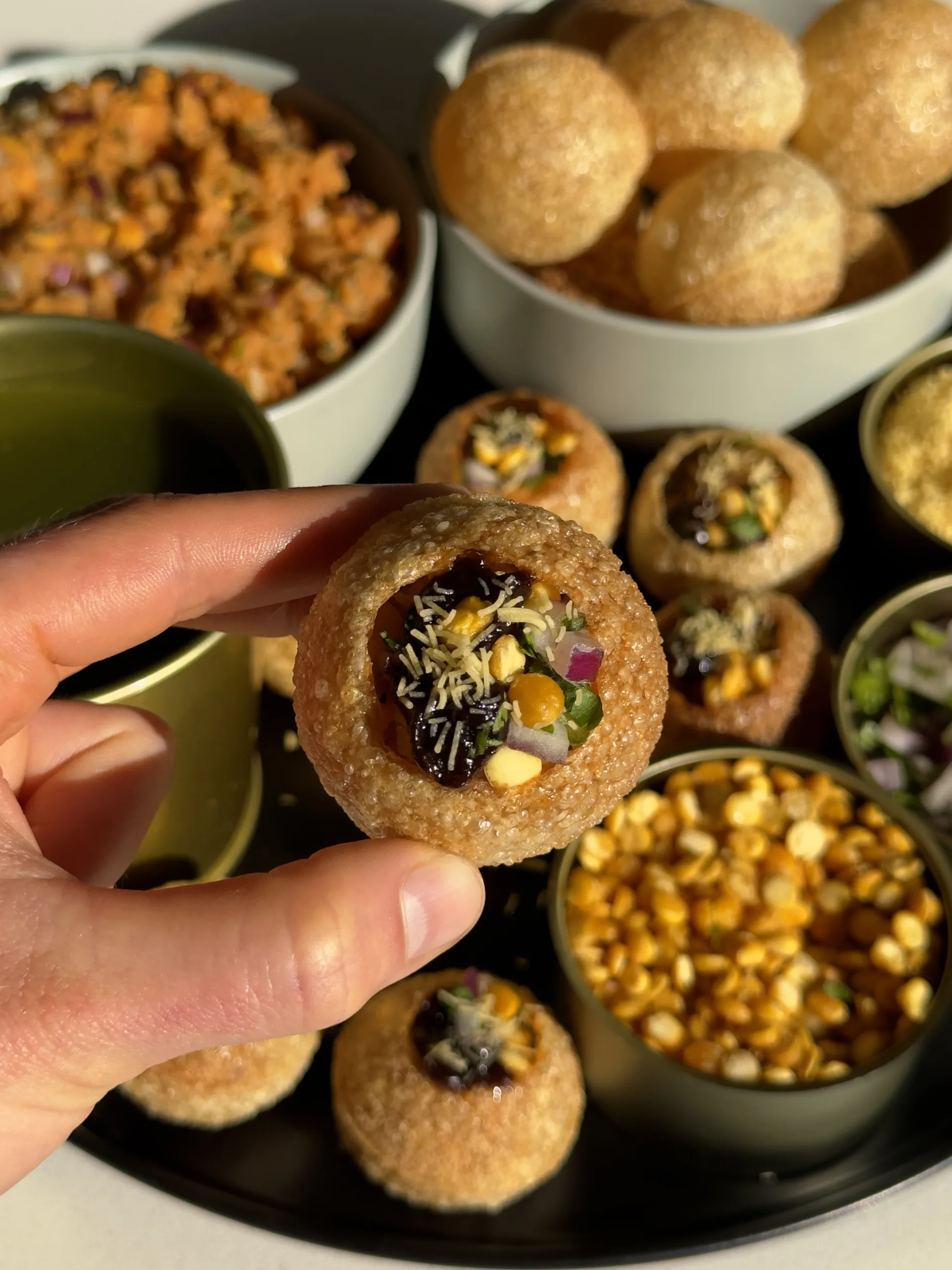 PANI PURI aka GOLGAPPA | Indian street food