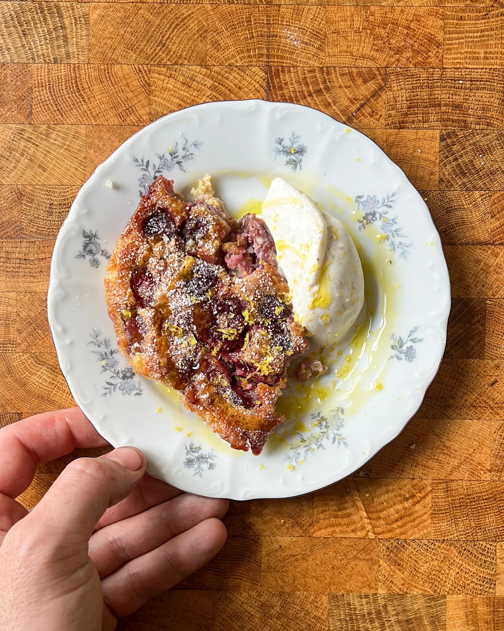 Gluten Free Cherry Clafoutis