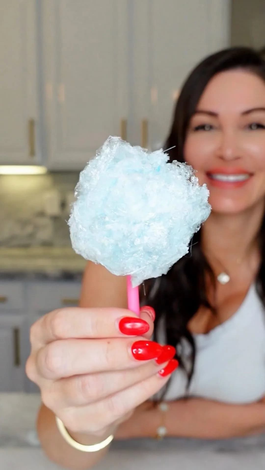 Homemade Cotton Candy 