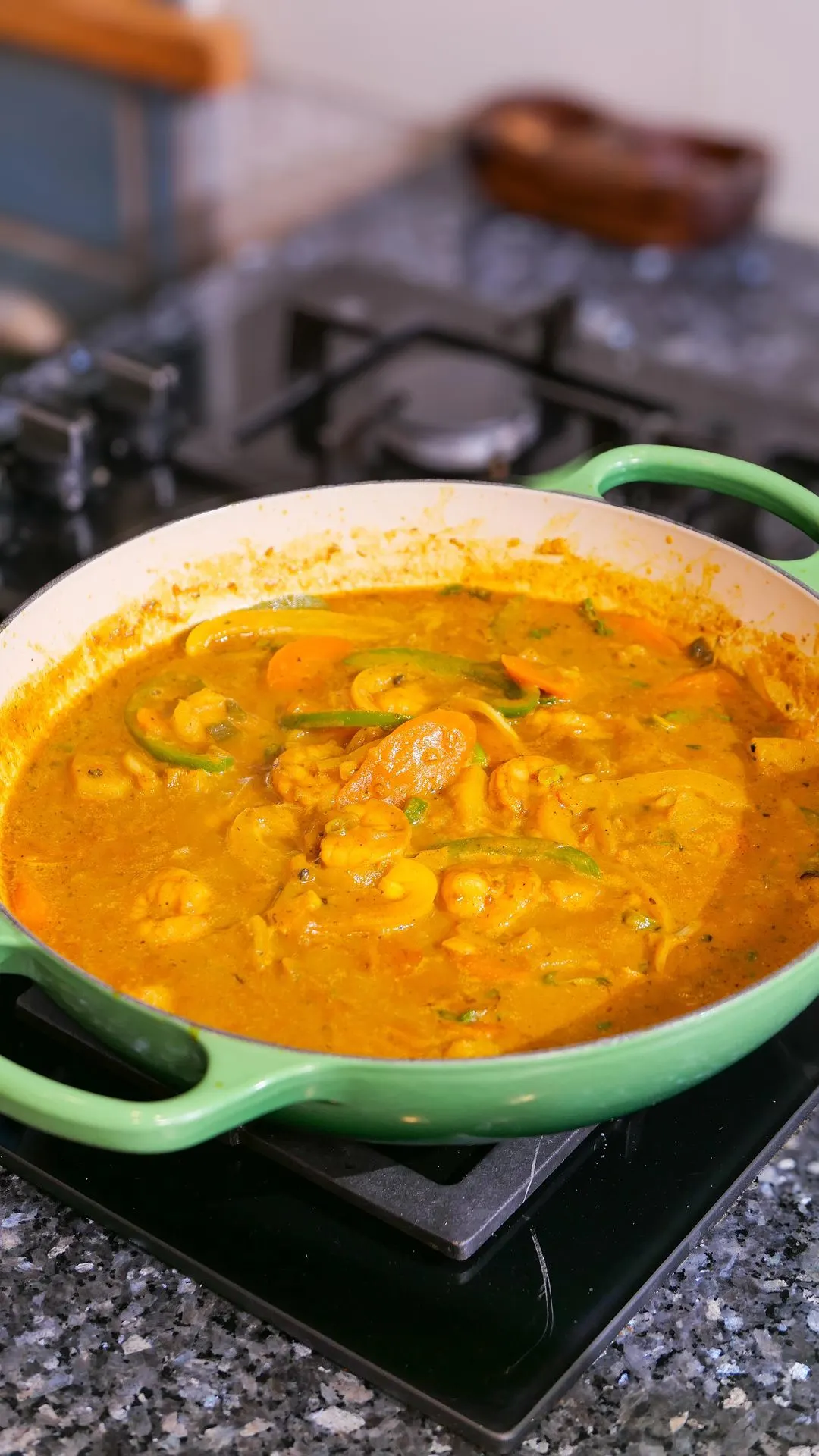 Jamaican Curry Shrimp
