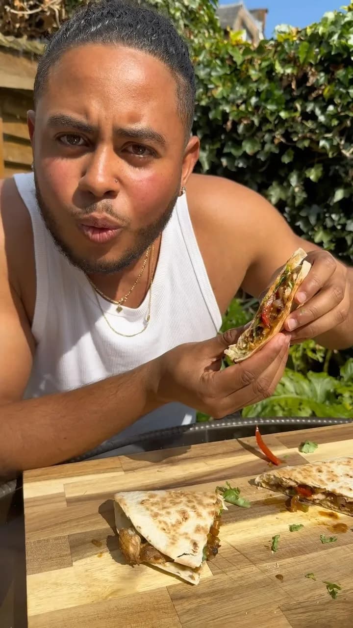 Jerk Chicken Quesadilla 
