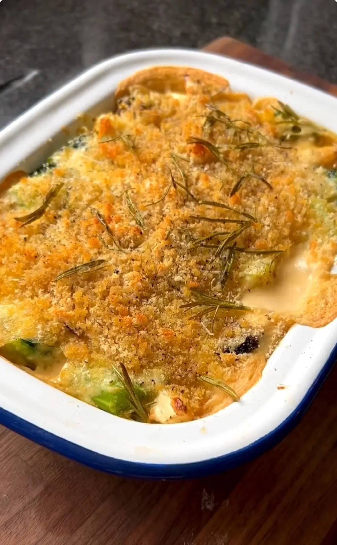 Cauliflower and Broccoli Mac and Cheese