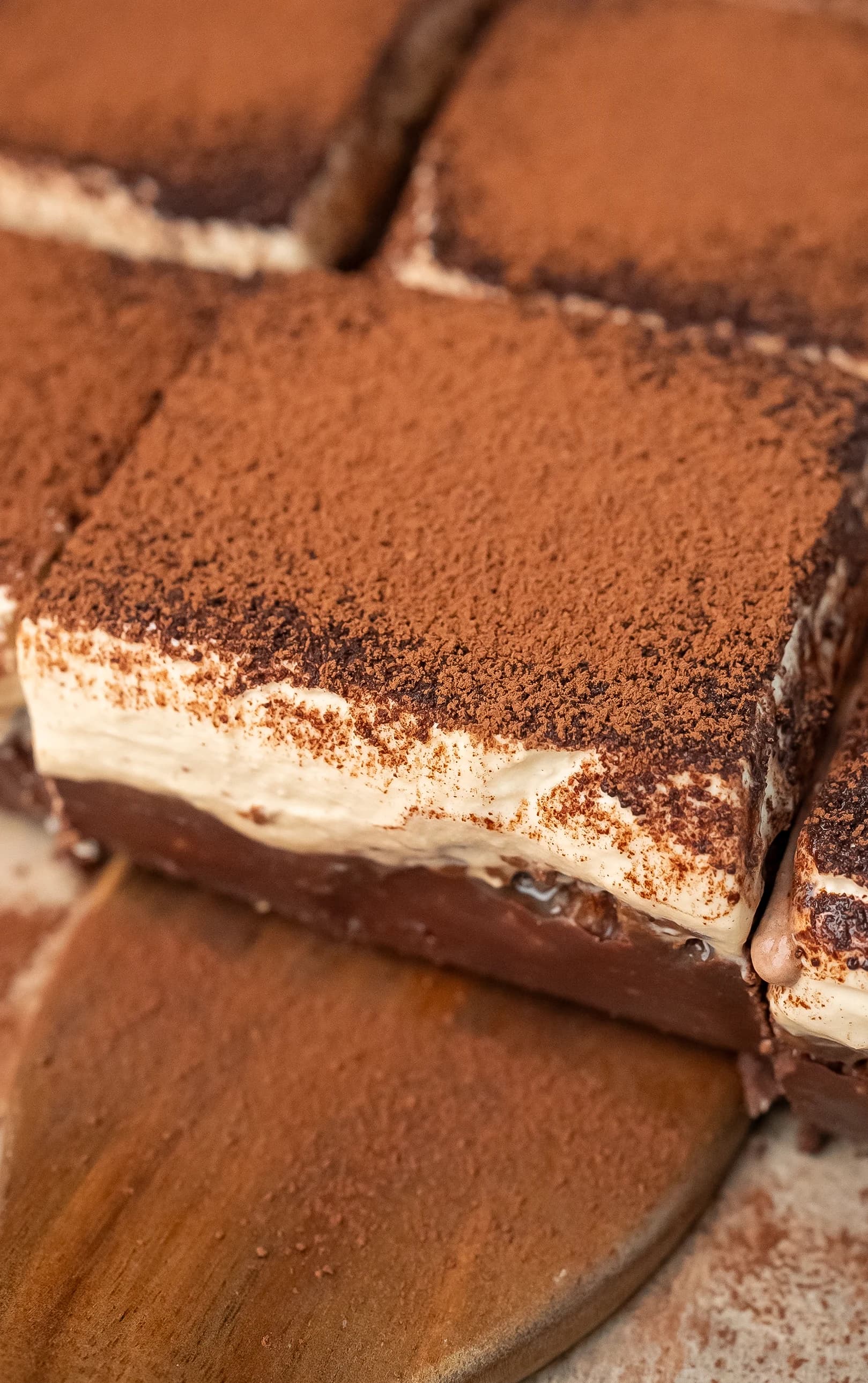 Espresso Cream Chocolate Rice Krispies Bars