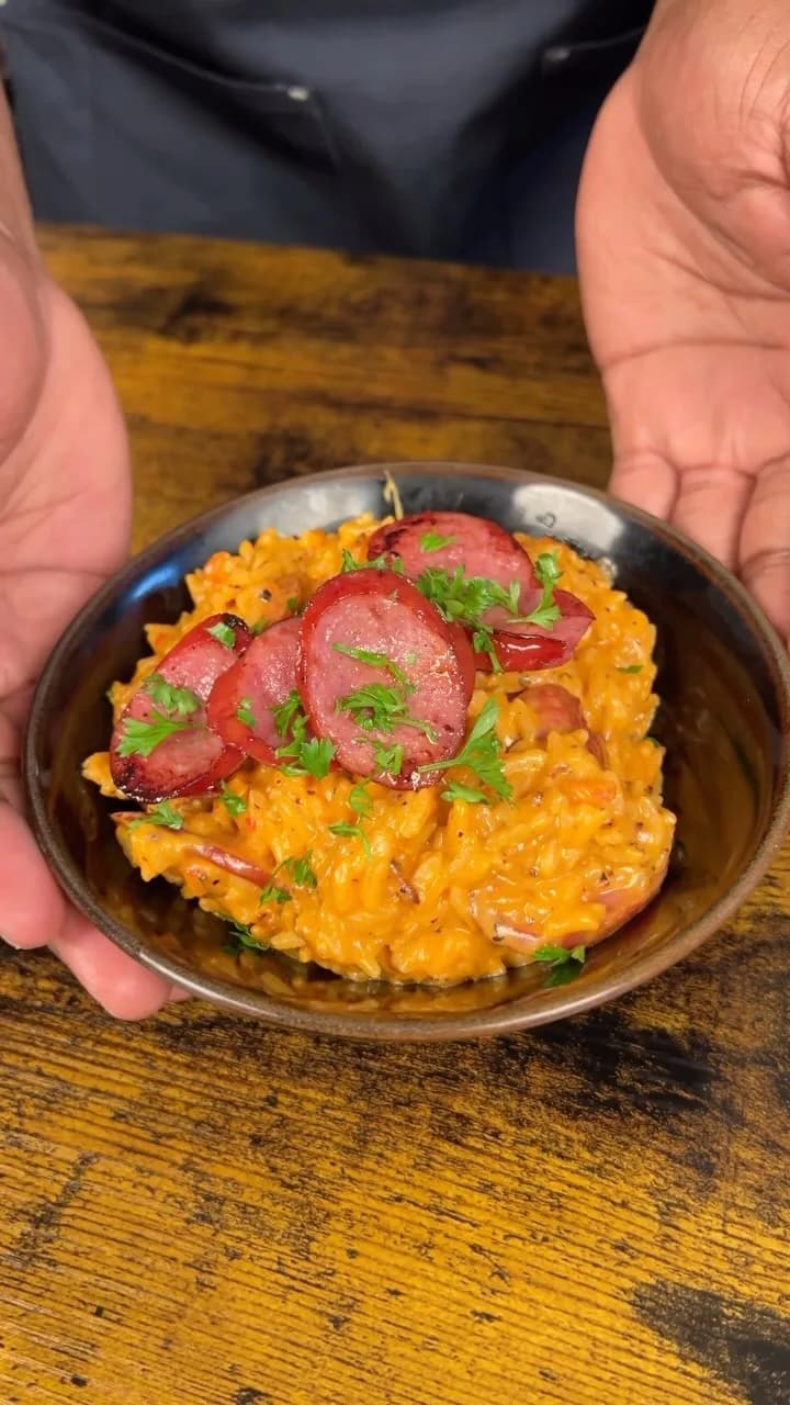 Red Pepper Risotto
