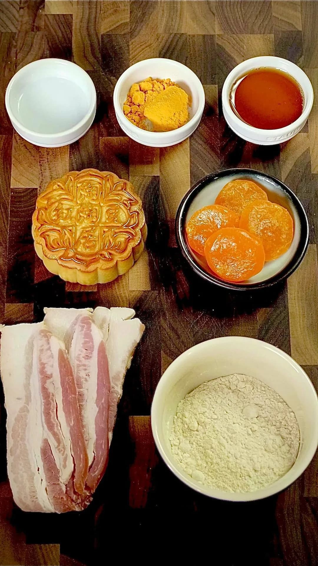 Bacon Egg and Cheese Mooncake