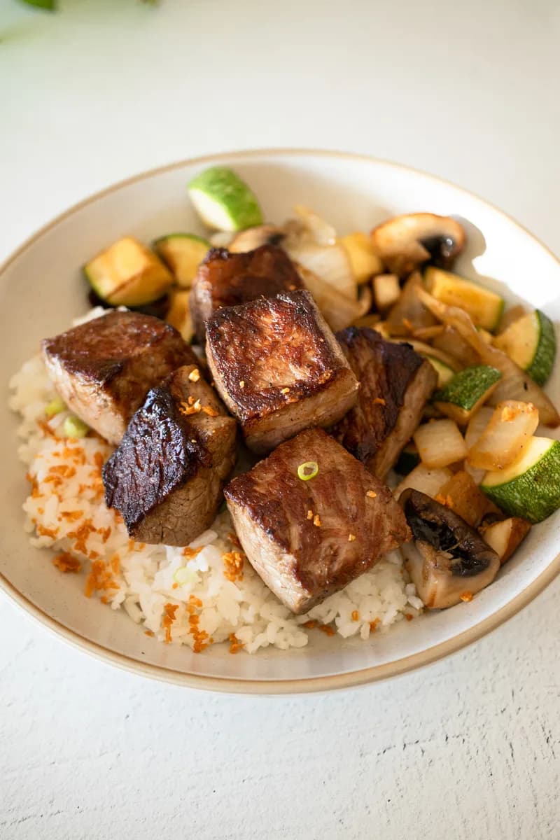 Hibachi Steak and Rice Bowl 