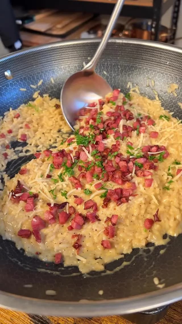  Rice Carbonara