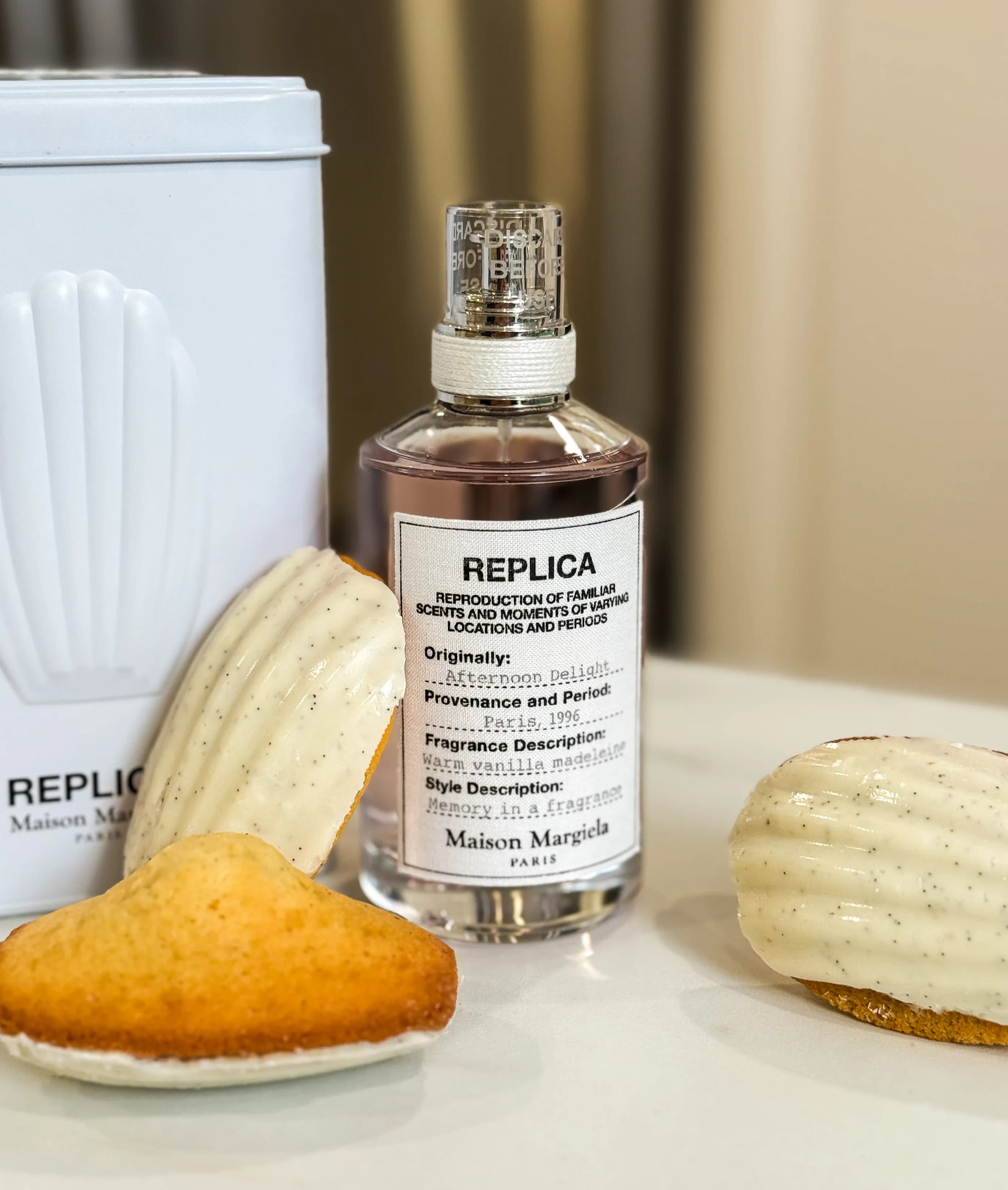 Vanilla Bean Madeleines