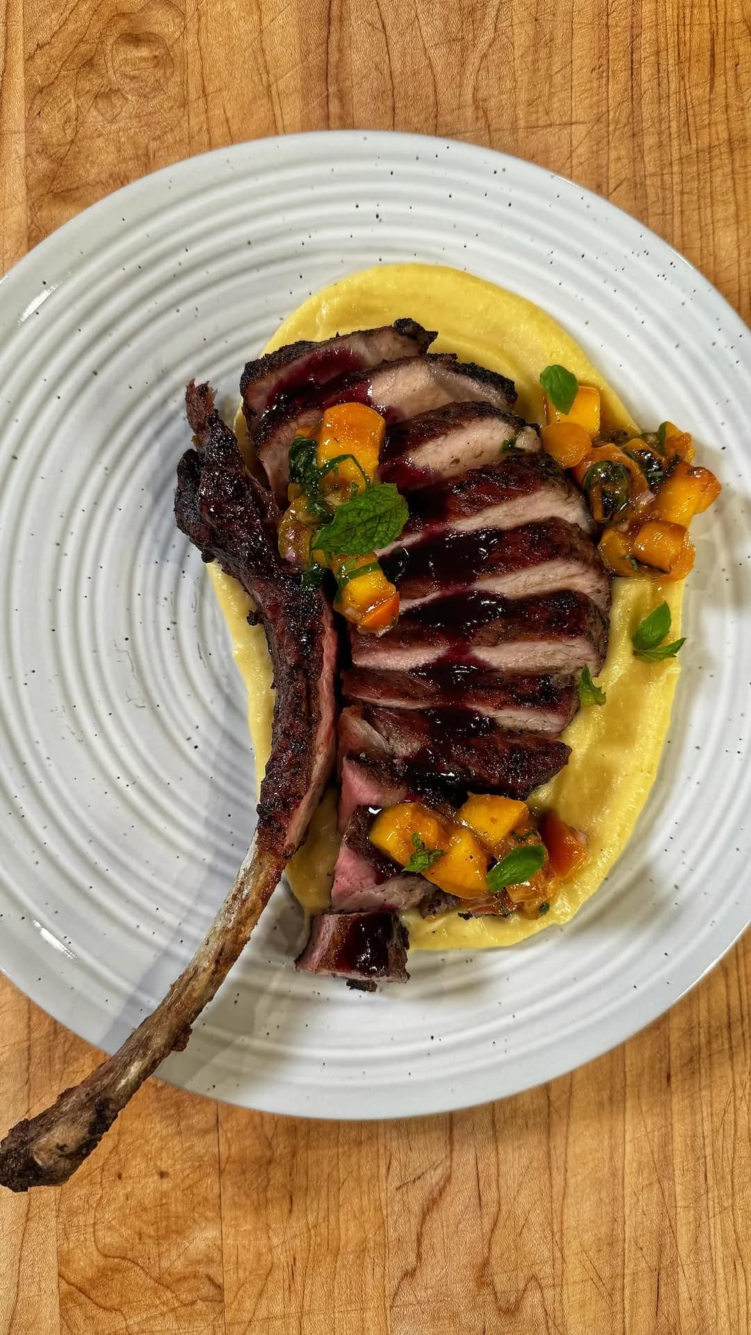 Tomahawk Pork Chops