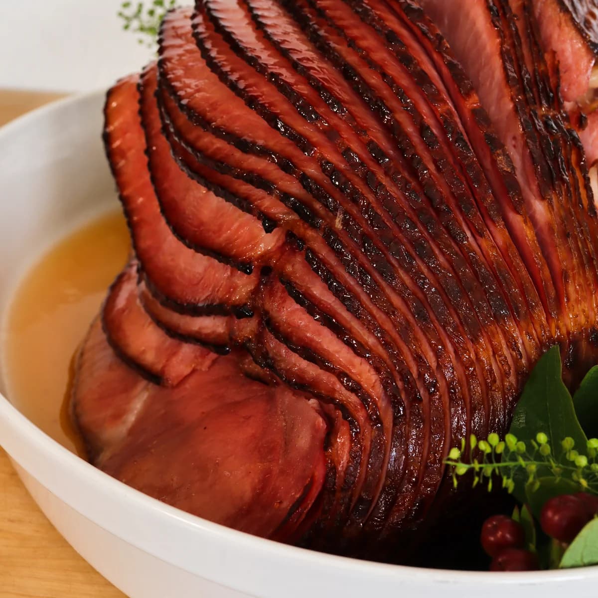 Maple Bourbon Ham