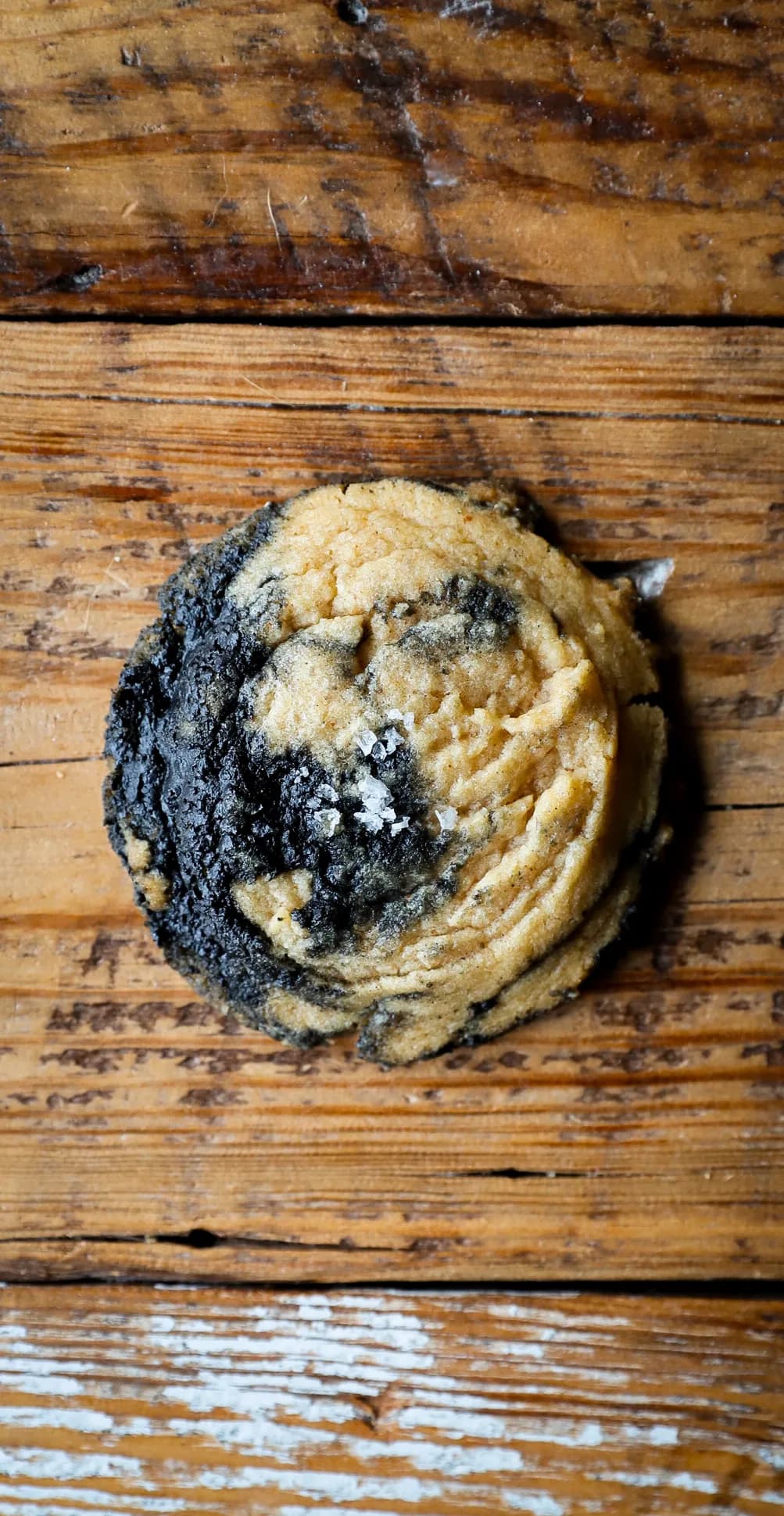 Black Sesame Brown Butter Cookies