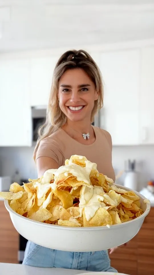 Blue Cheese Fondue Chips