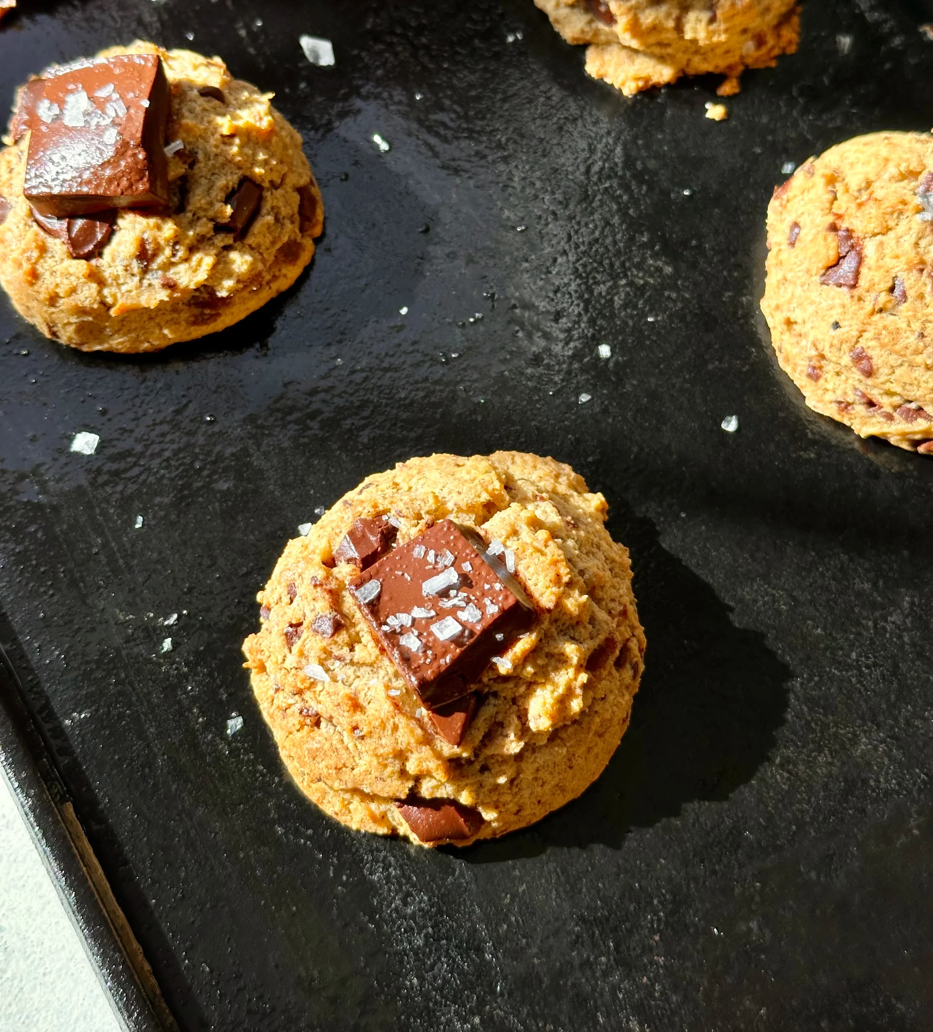 Date Sweetened Chocolate Chunk Cookies