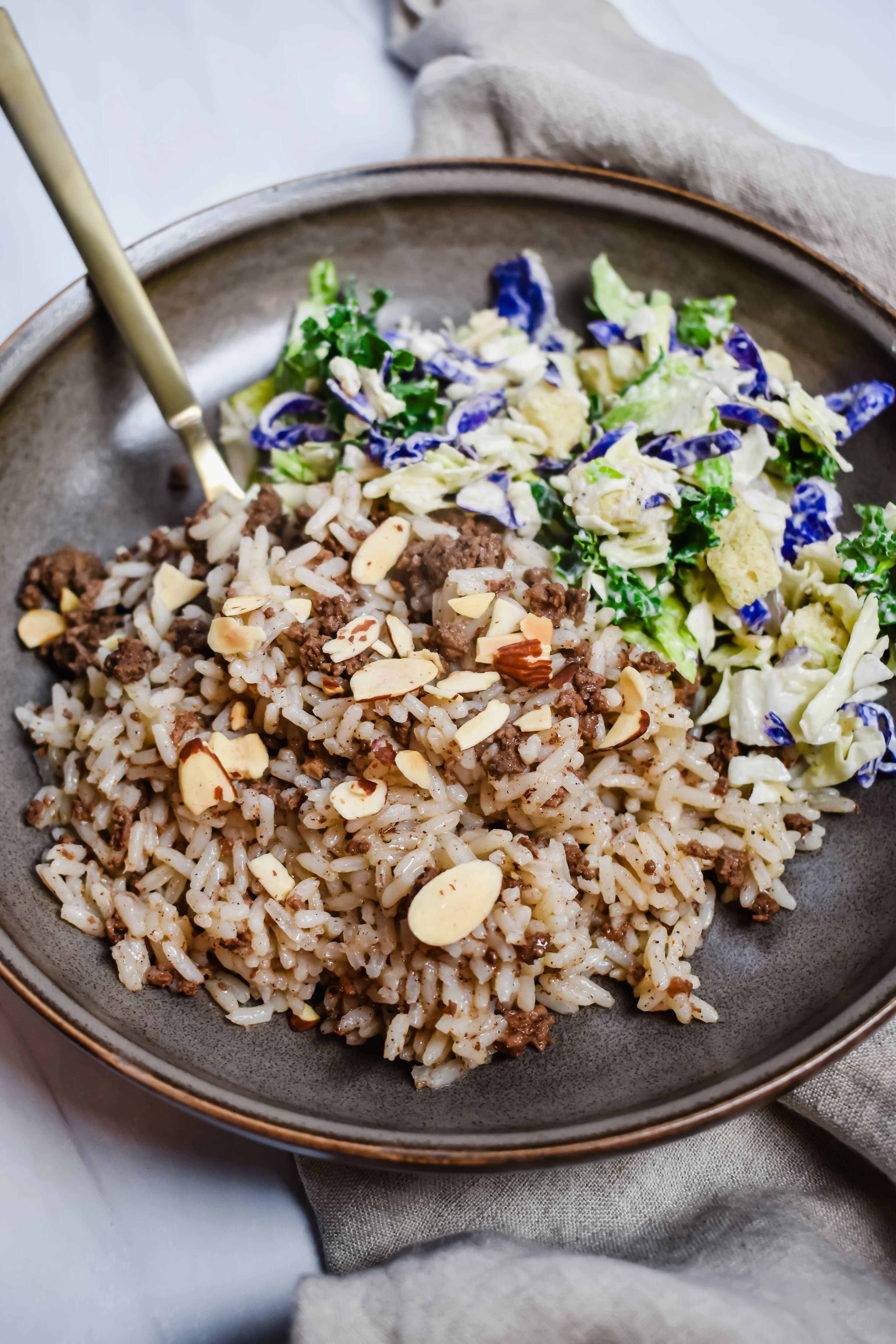 Middle Eastern Meat & Rice (Hashweh)