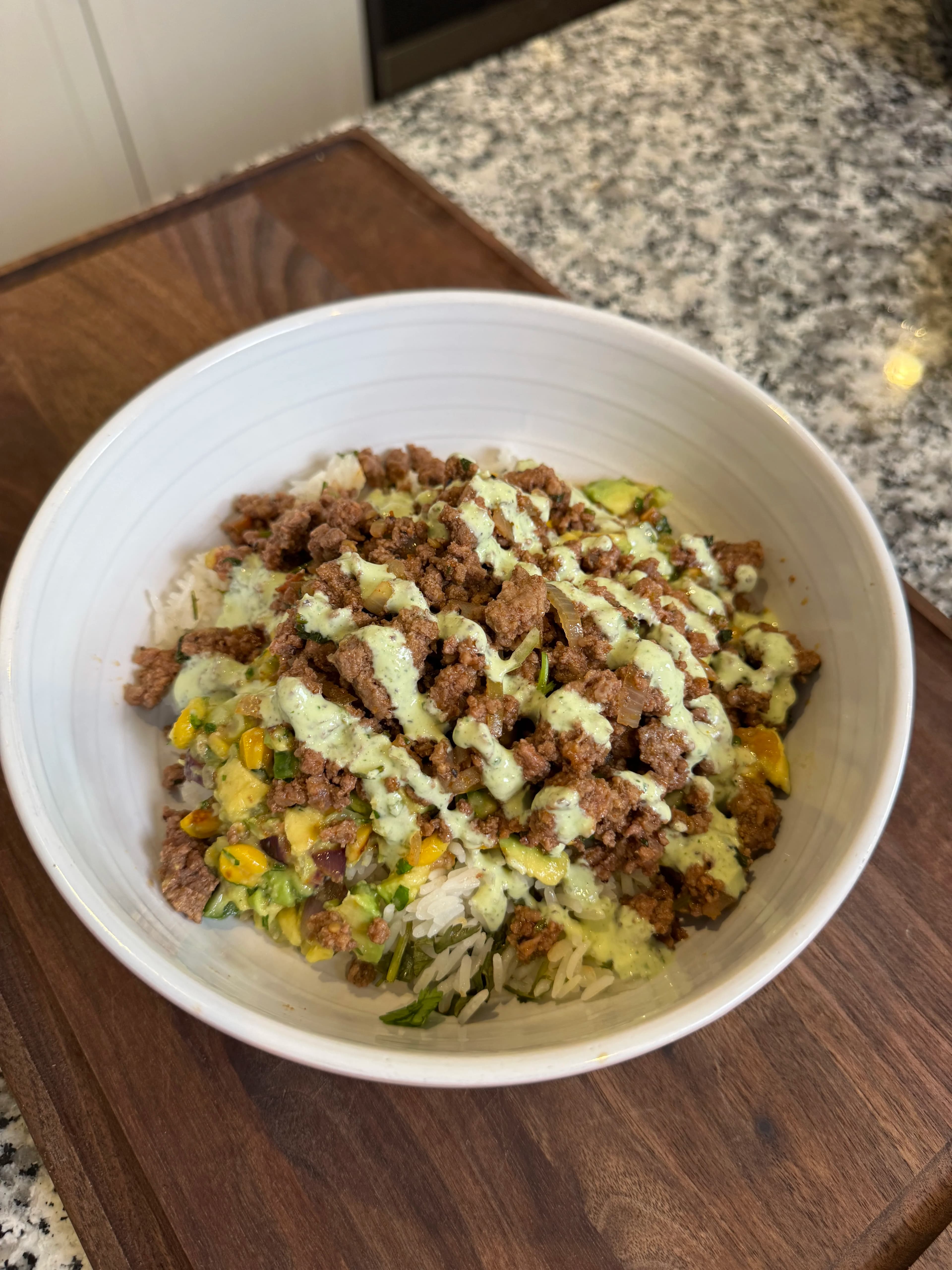 Beef & Avocado Bowl