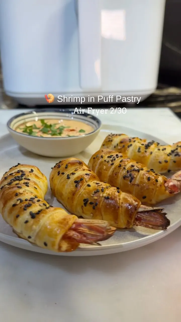 Shrimp in Puff Pastry