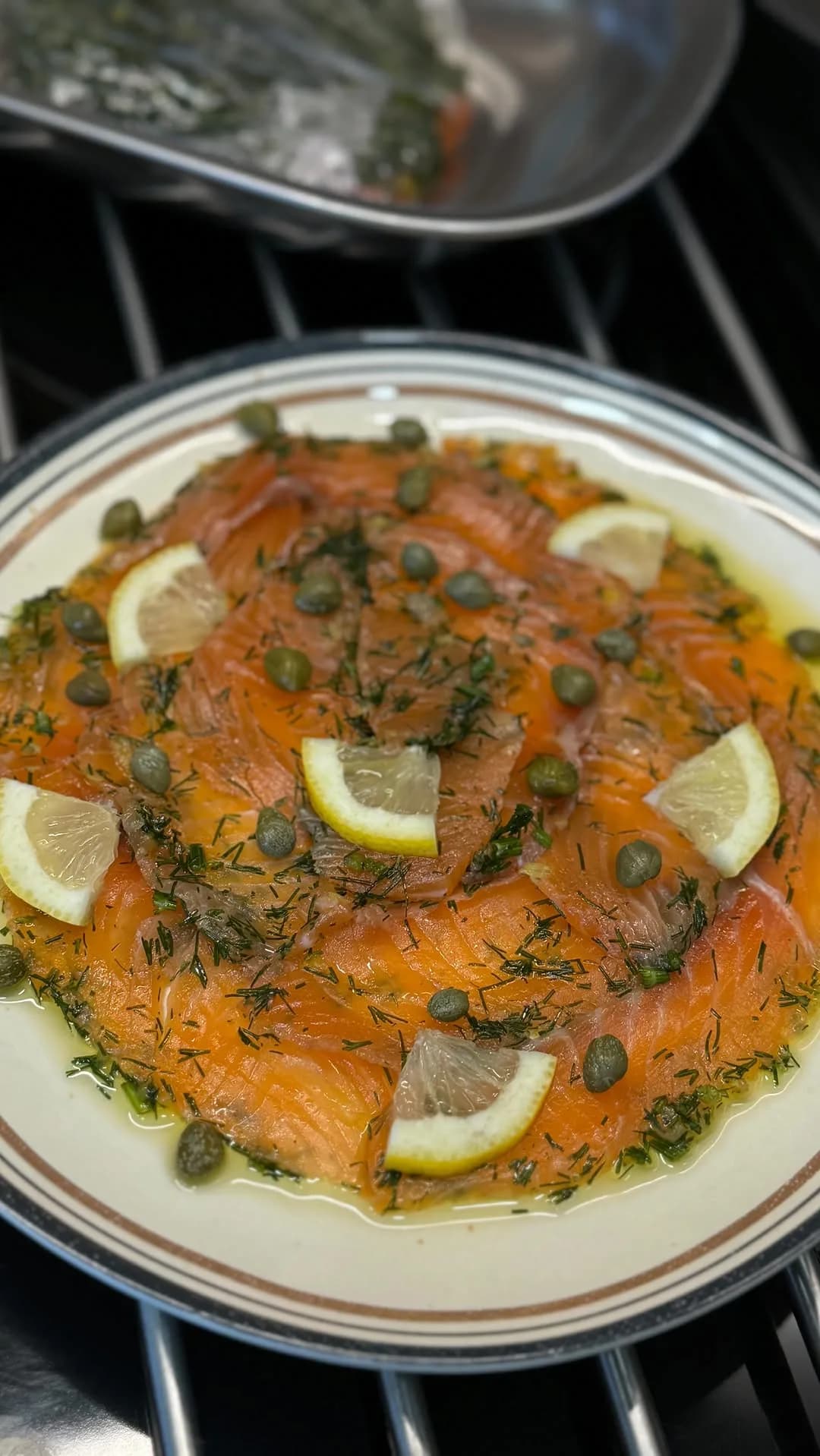 Cured Salmon Gravlax