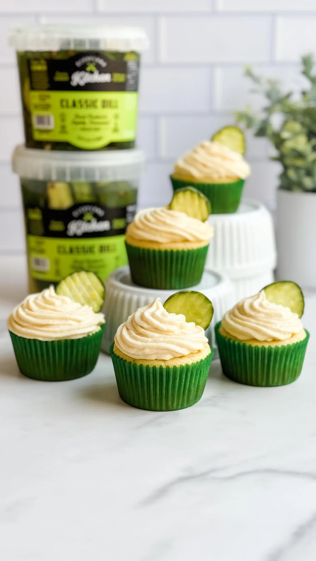 Pickle Cupcakes