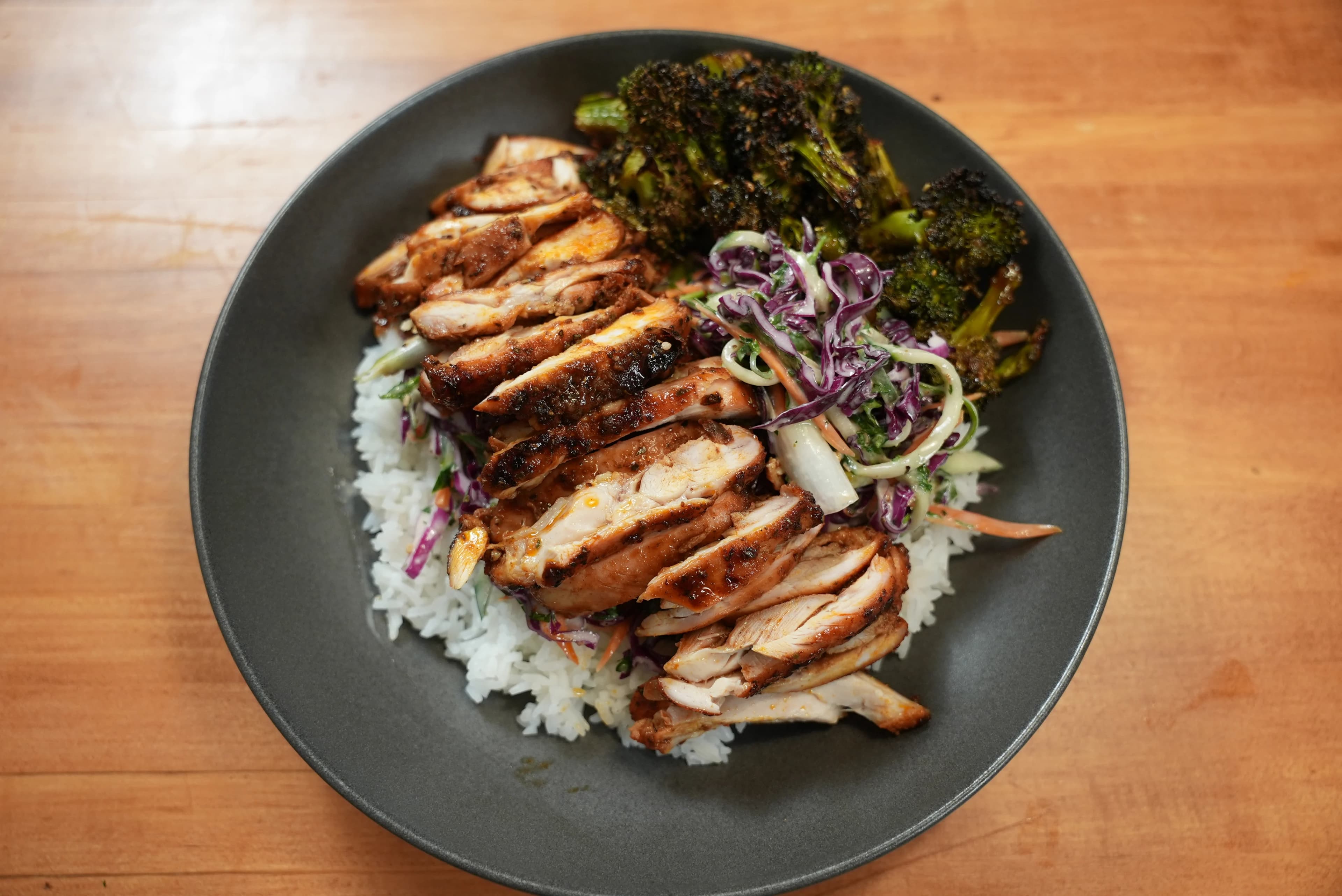 Honey-Harissa Chicken Bowl