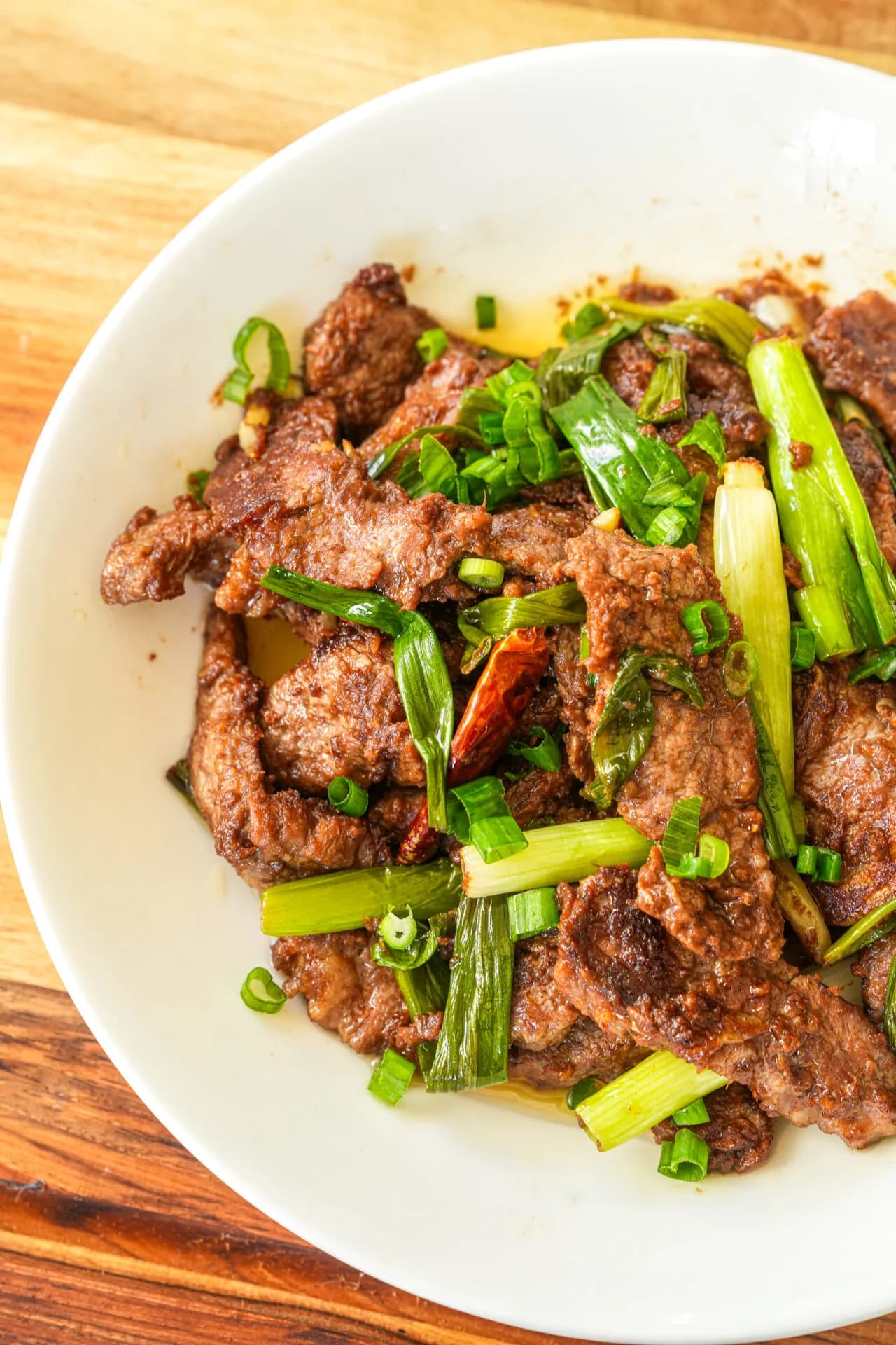 Sacha Beef Stir-fry with Scallions