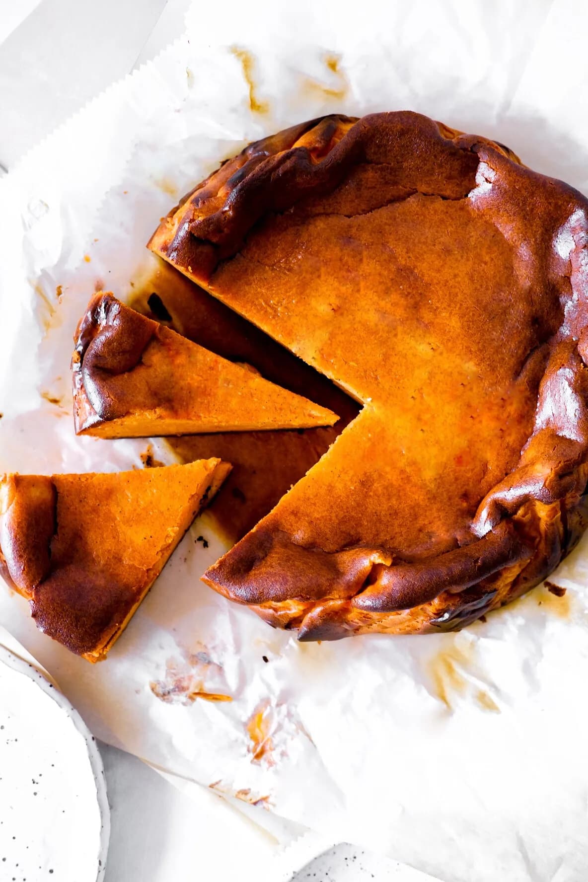 Thai Tea Basque Burnt Cheesecake