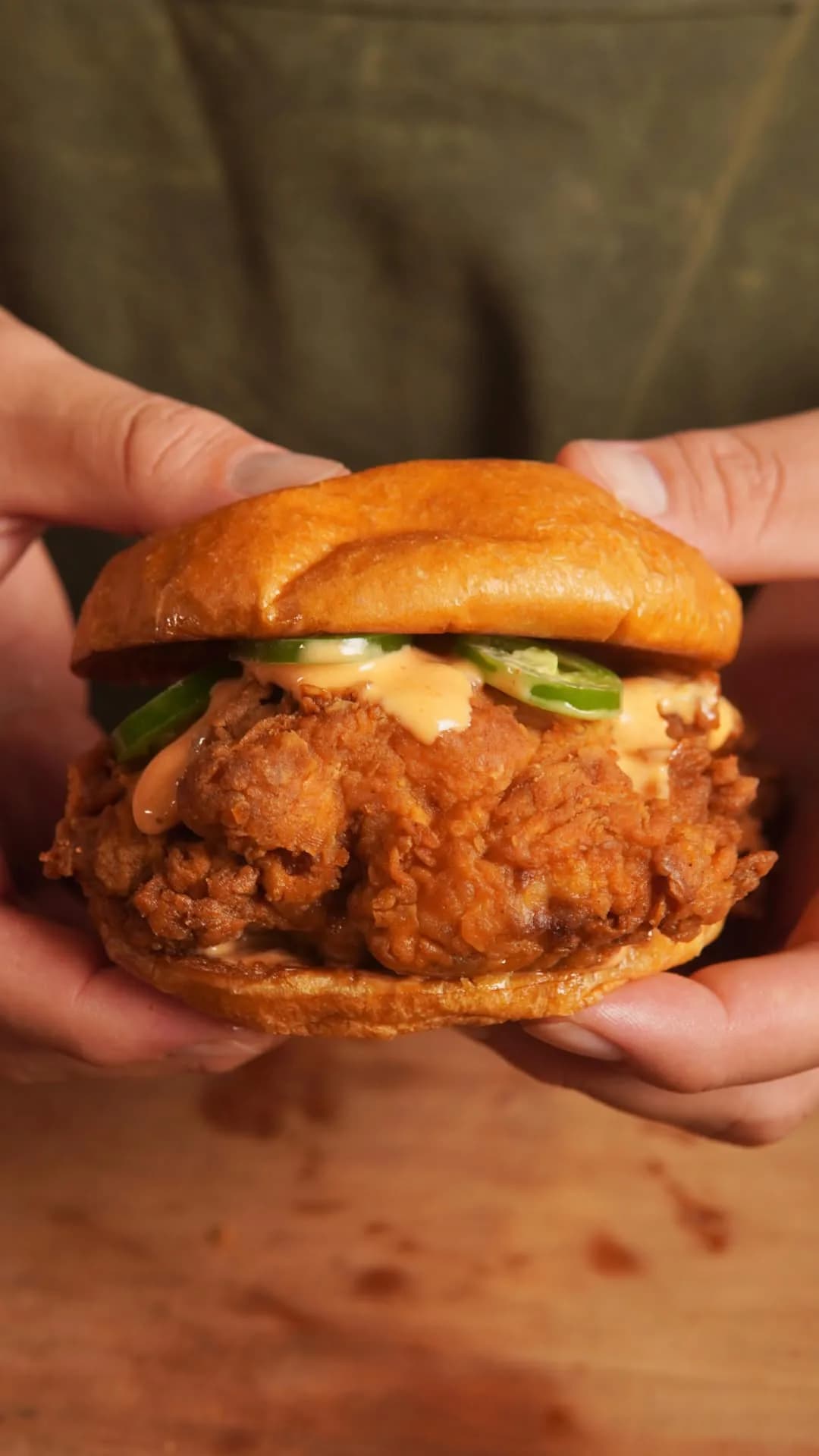 Jollibee Spicy Fried Chicken Sandwich