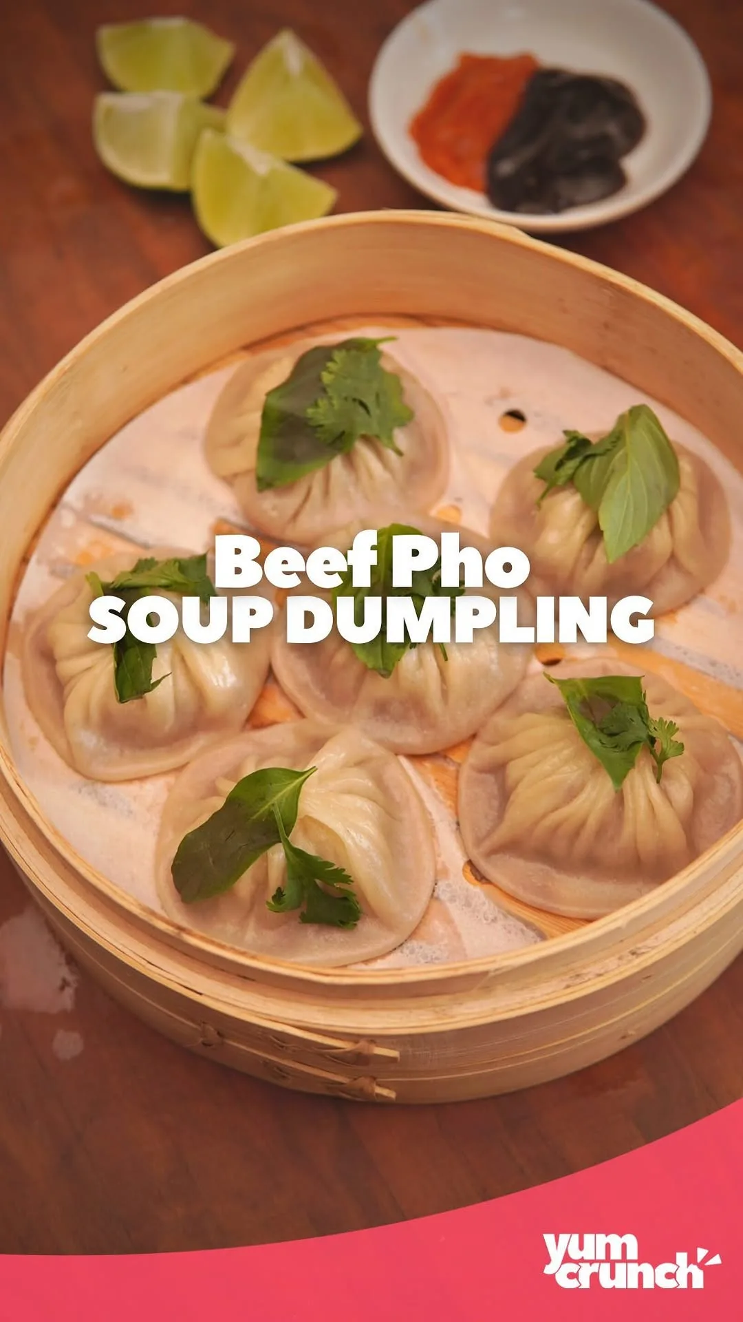 Beef Pho Soup Dumplings