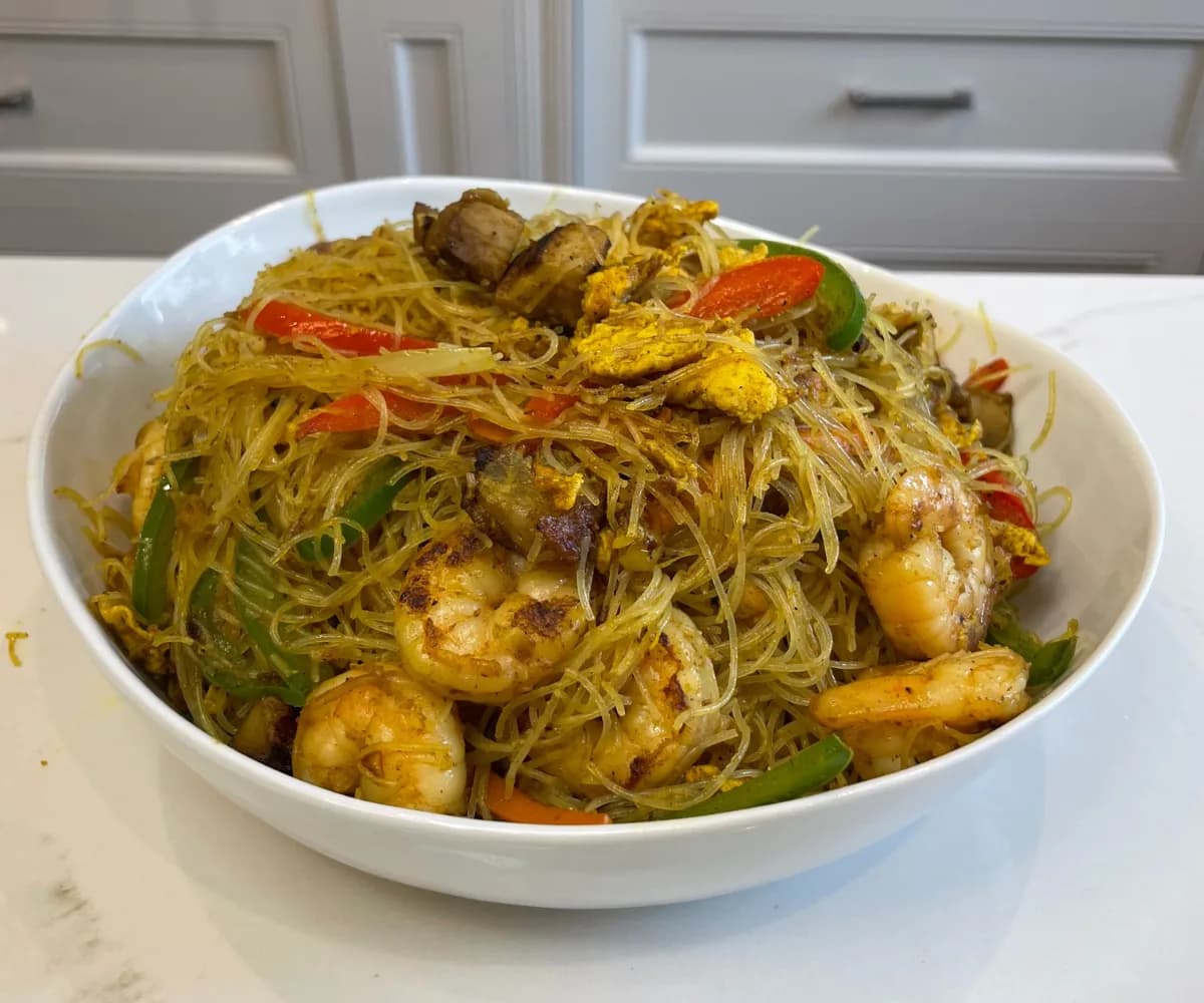 Singapore Curry Noodles