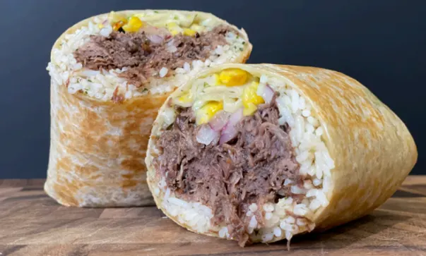 Beef Barbacoa Burrito