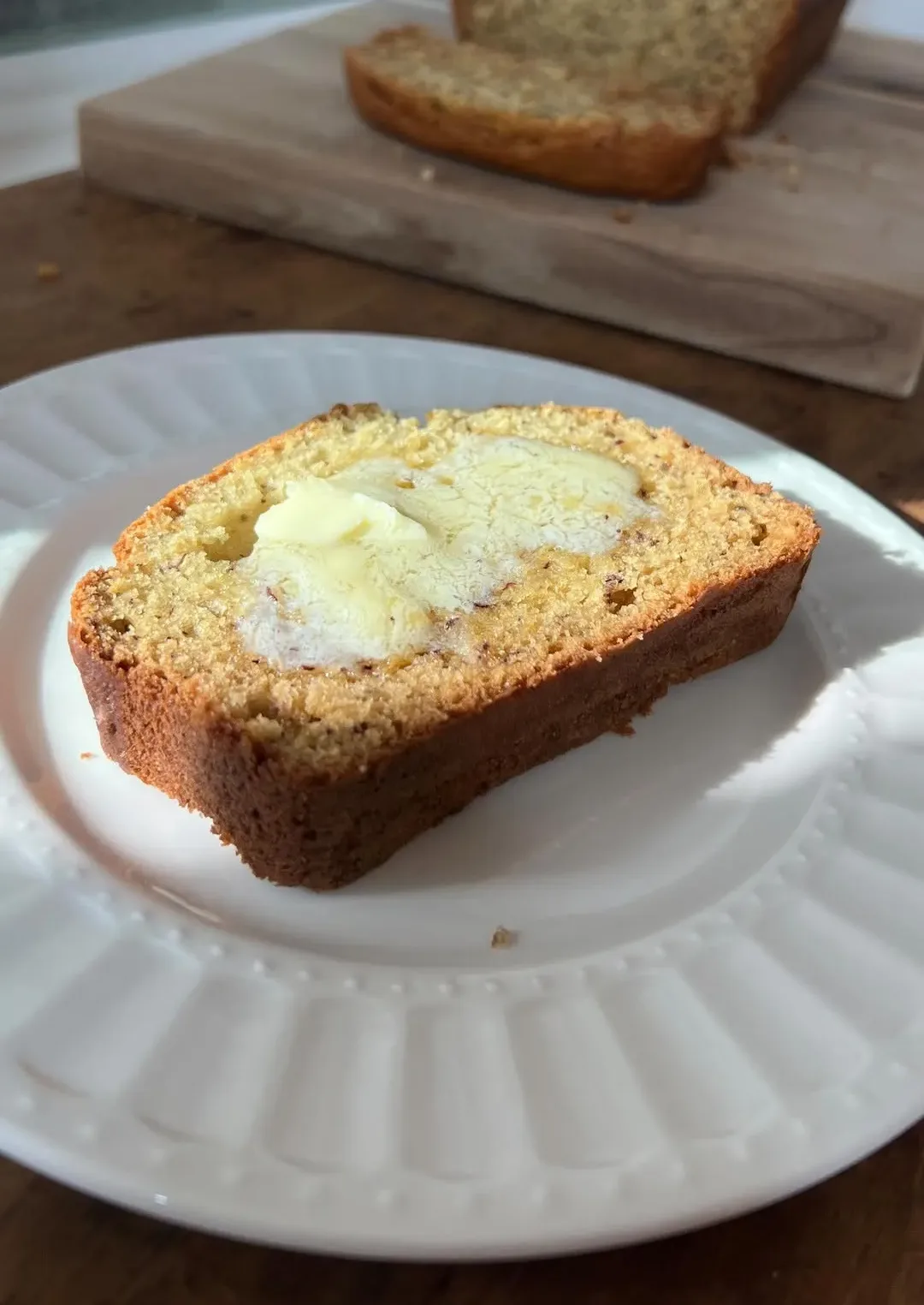 Ricotta Olive Oil Banana Bread