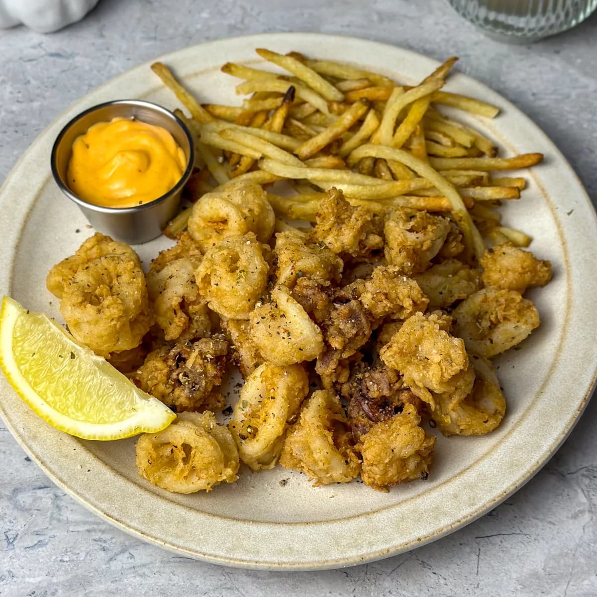 Easy Deep Fried Calamari Recipe