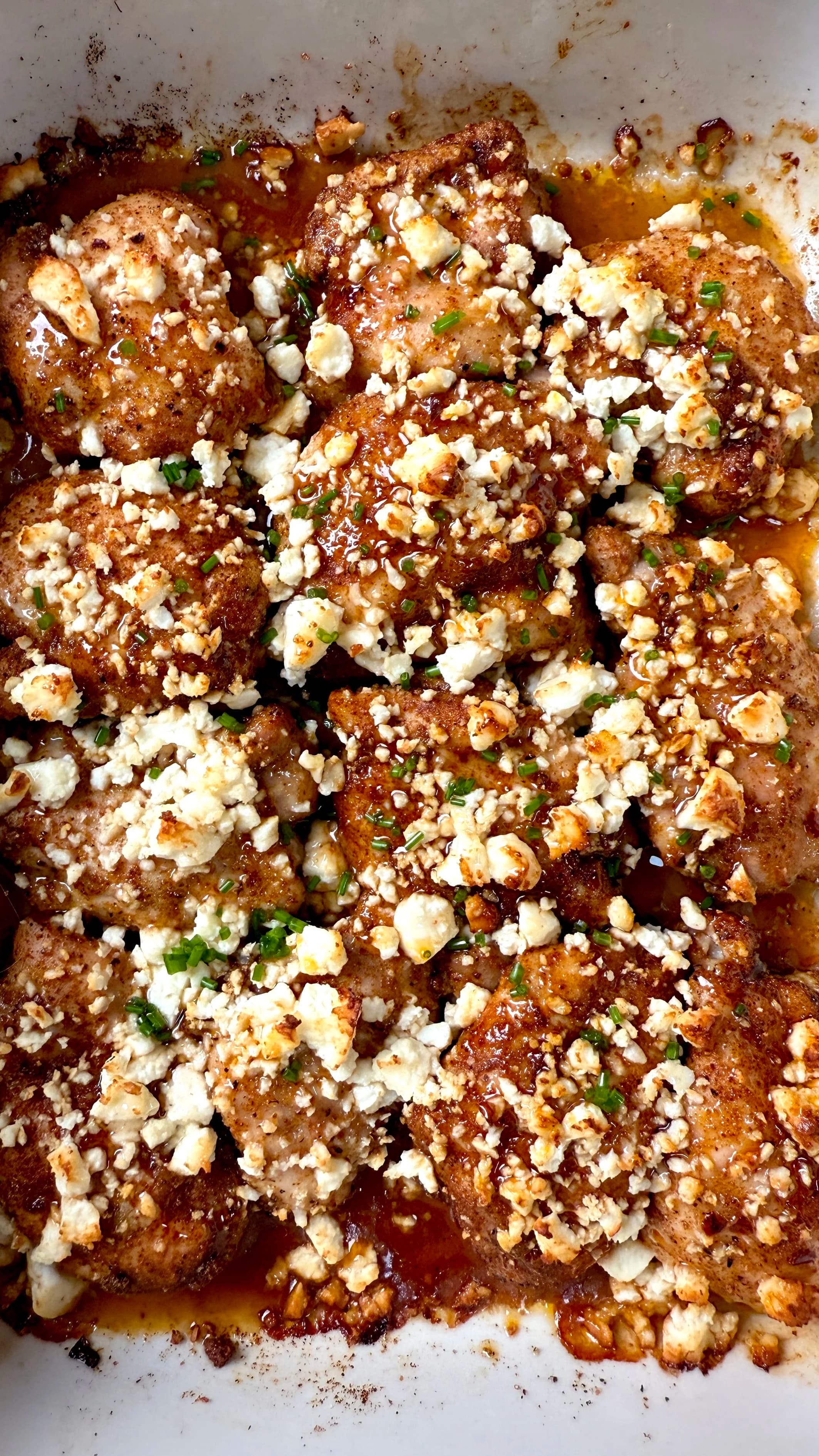 Baked Feta & Hot Honey Chicken