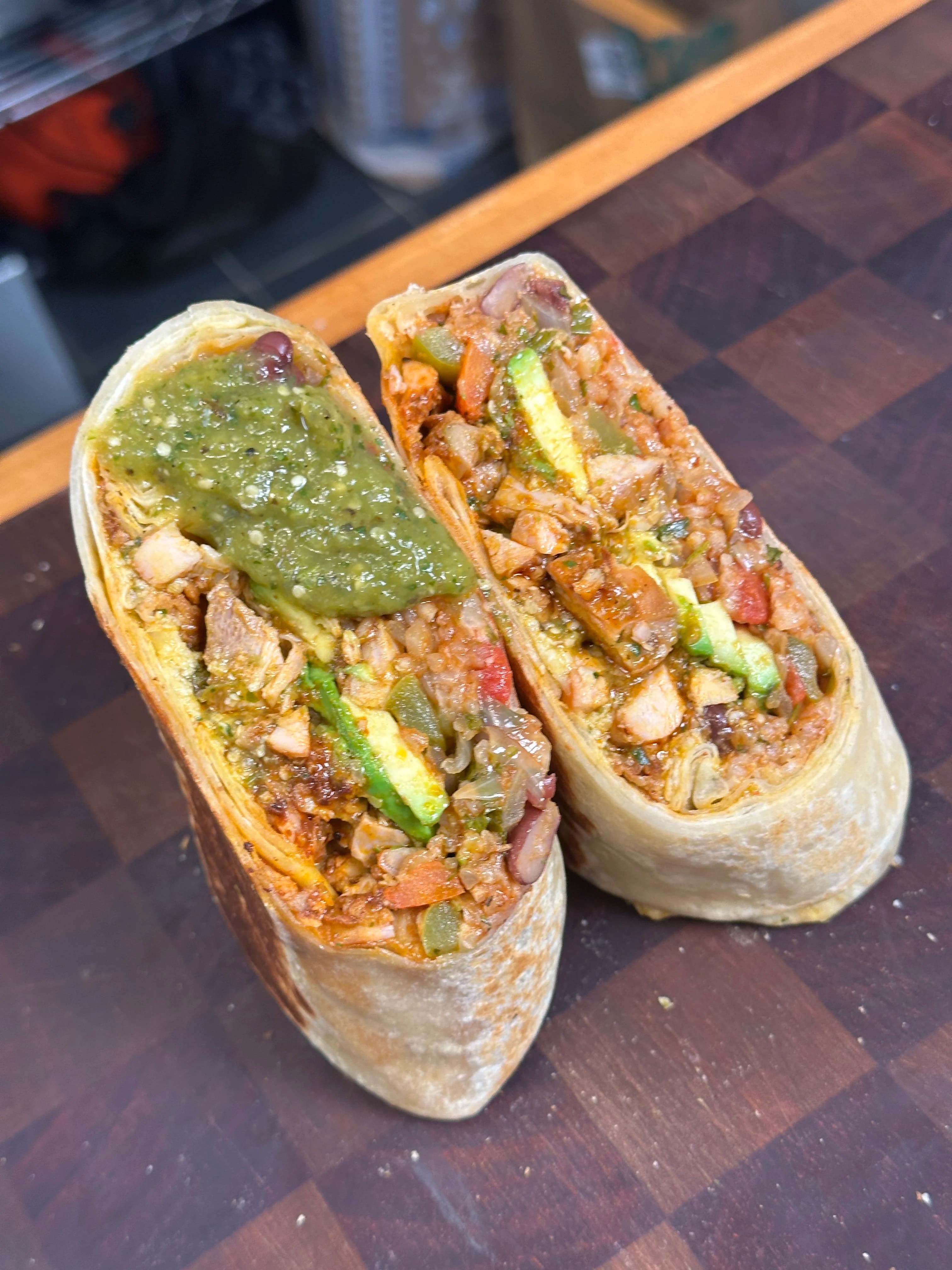 Chipotle Chicken Burrito